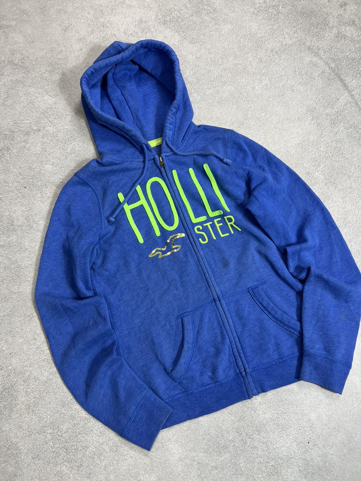 Hollister Y2K Hollister Zip-Up Y2K If6was9 style hoodie big logo Size US S / EU 44-46 / 1 - 4 Thumbnail