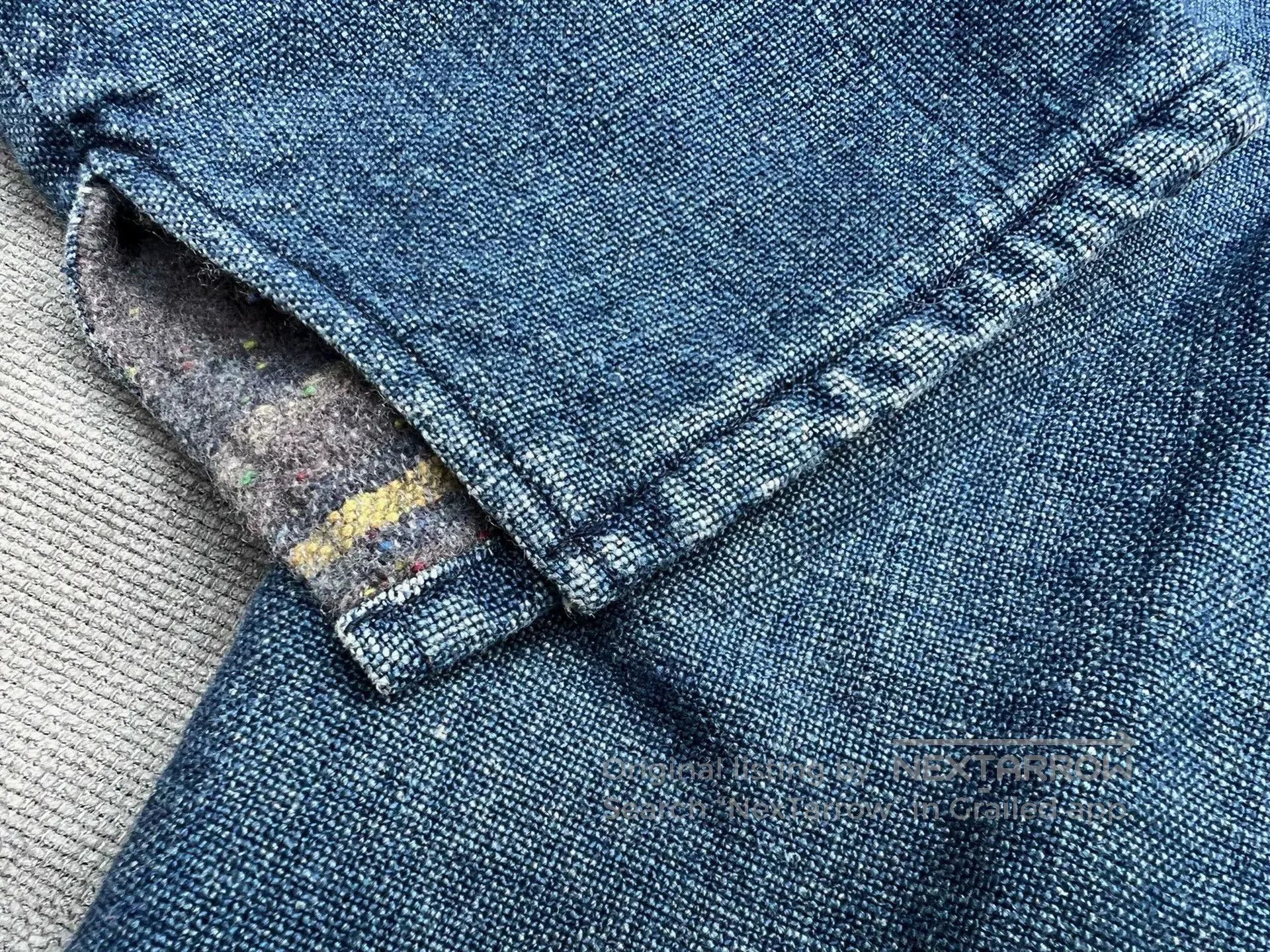 Soulive Japanese Blue Linen Kimono Style Garment. Size US S / EU 44-46 / 1 - 6 Thumbnail