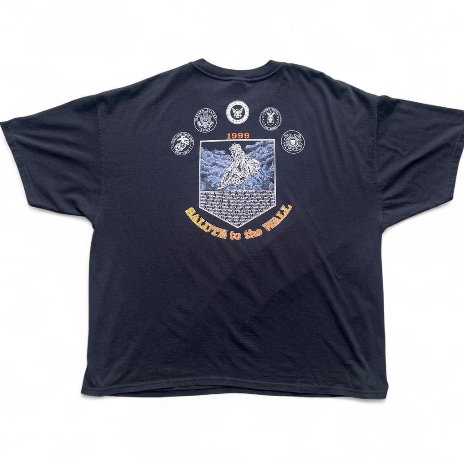 Hanes 1999 Rolling Thunder XII Motorcycle Graphic T-Shirt Size 3XL Size US XXL / EU 58 / 5 - 2 Thumbnail