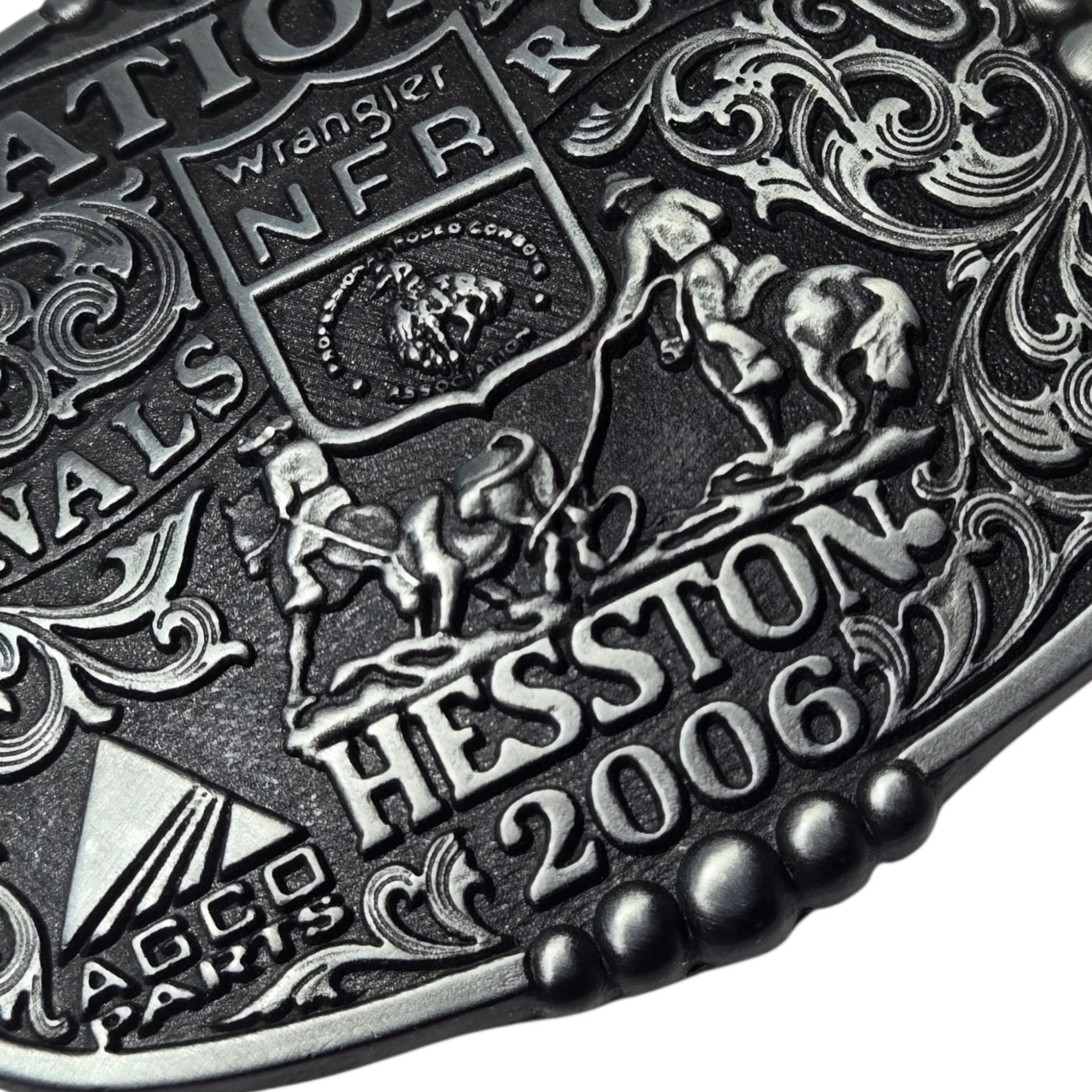 Other 2006 NFR Belt Buckle National Finals Rodeo Team Roping Cowbo Size ONE SIZE - 8 Thumbnail