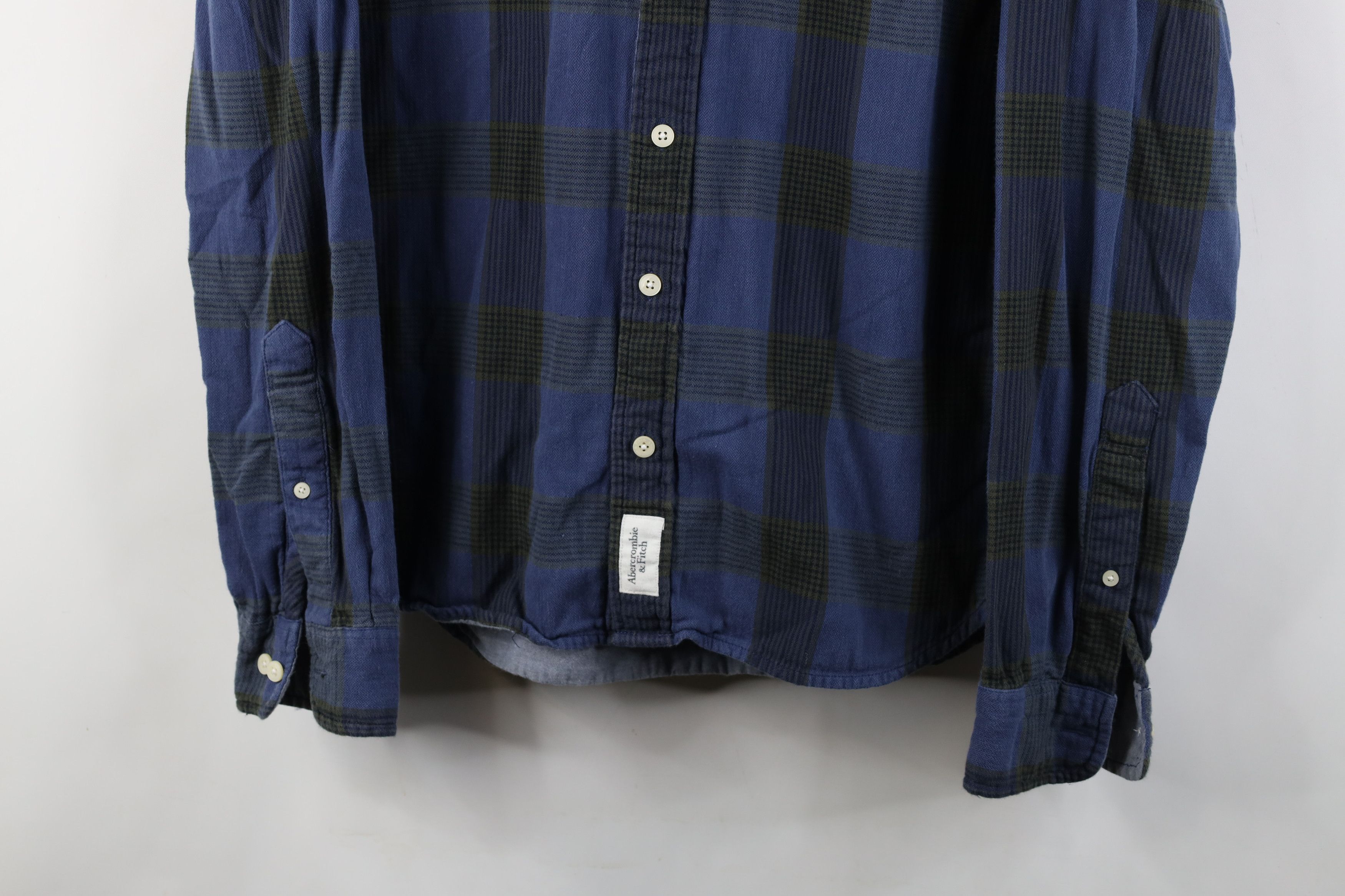 Abercrombie & Fitch Vintage Y2K Abercrombie & Fitch Flannel Button Shirt Plaid Size US XL / EU 56 / 4 - 3 Thumbnail