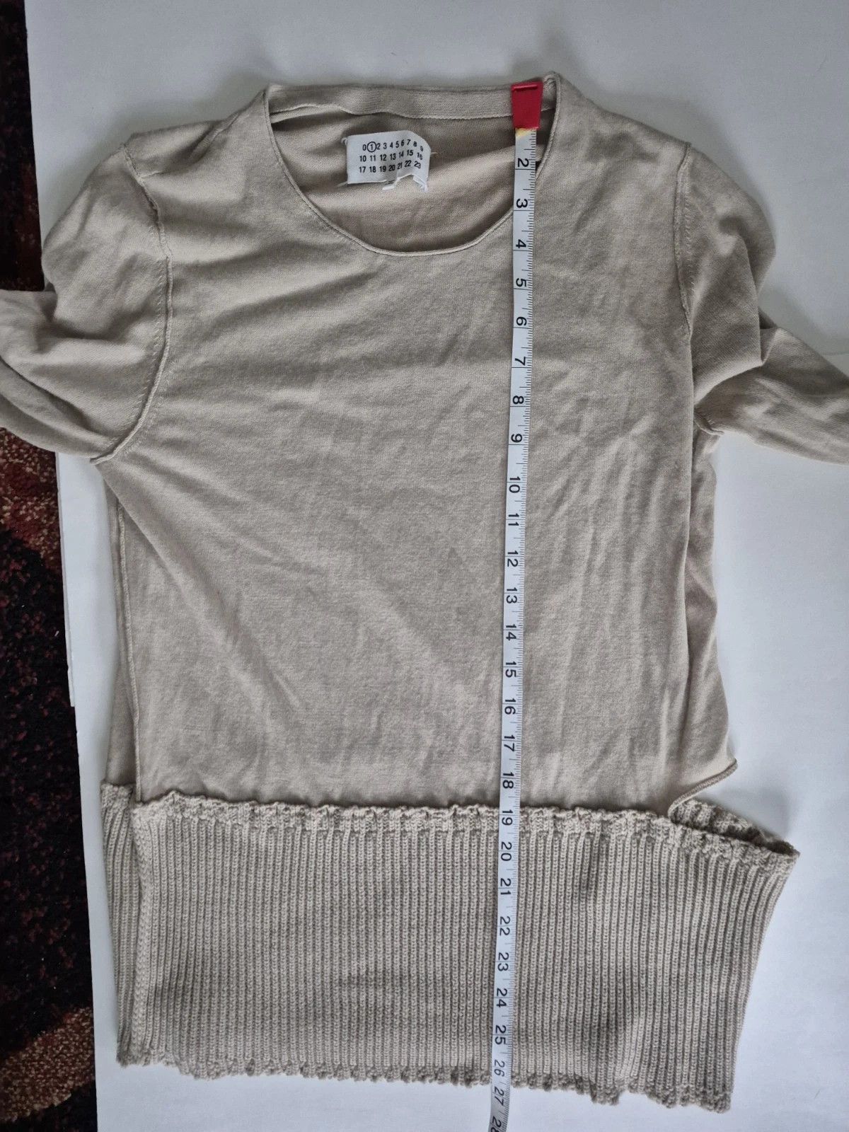 Maison Margiela Sweater Distressed Cut Out Long Sleeve Pullover Fall Winter Size M / US 6-8 / IT 42-44 - 11 Thumbnail