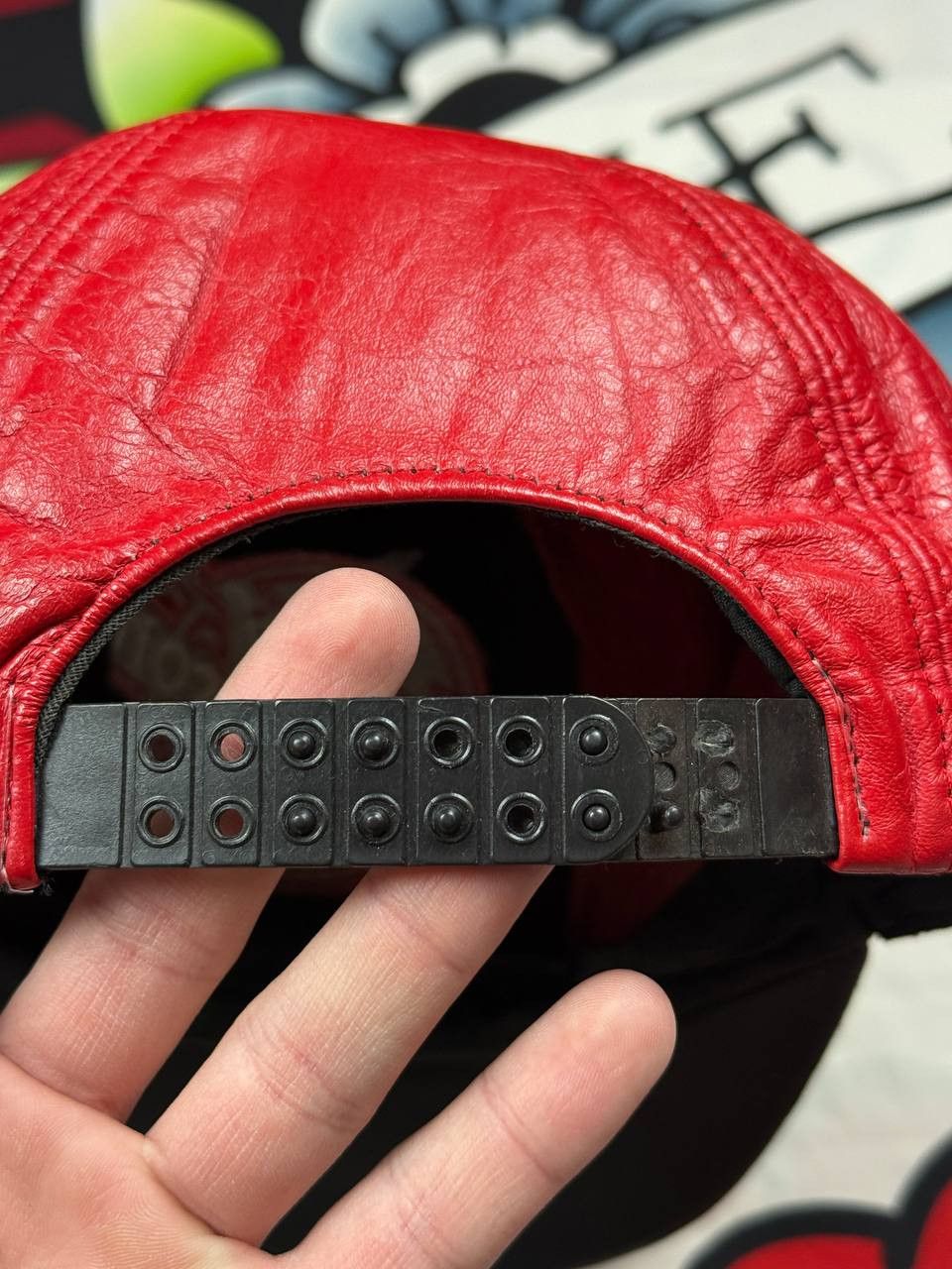 Harley Davidson Vintage Rare Harley Davidson Motorcycles Leather Cap Size ONE SIZE - 7 Thumbnail