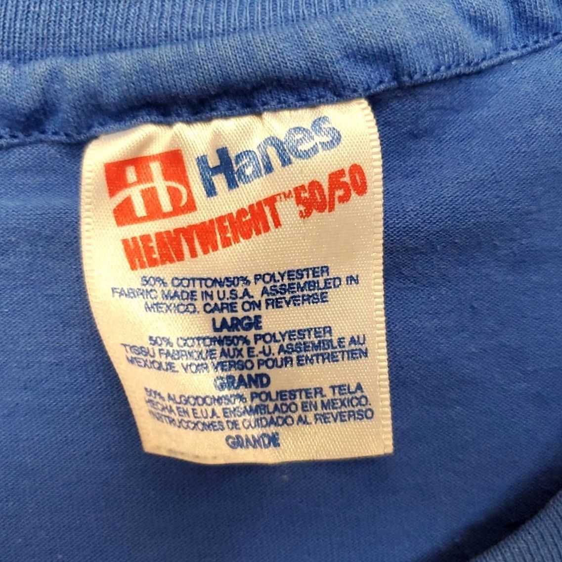 Hanes VINTAGE Hanes Shirt Mens L 1994 Track Field Missoula Montana USA Size US L / EU 52-54 / 3 - 4 Thumbnail