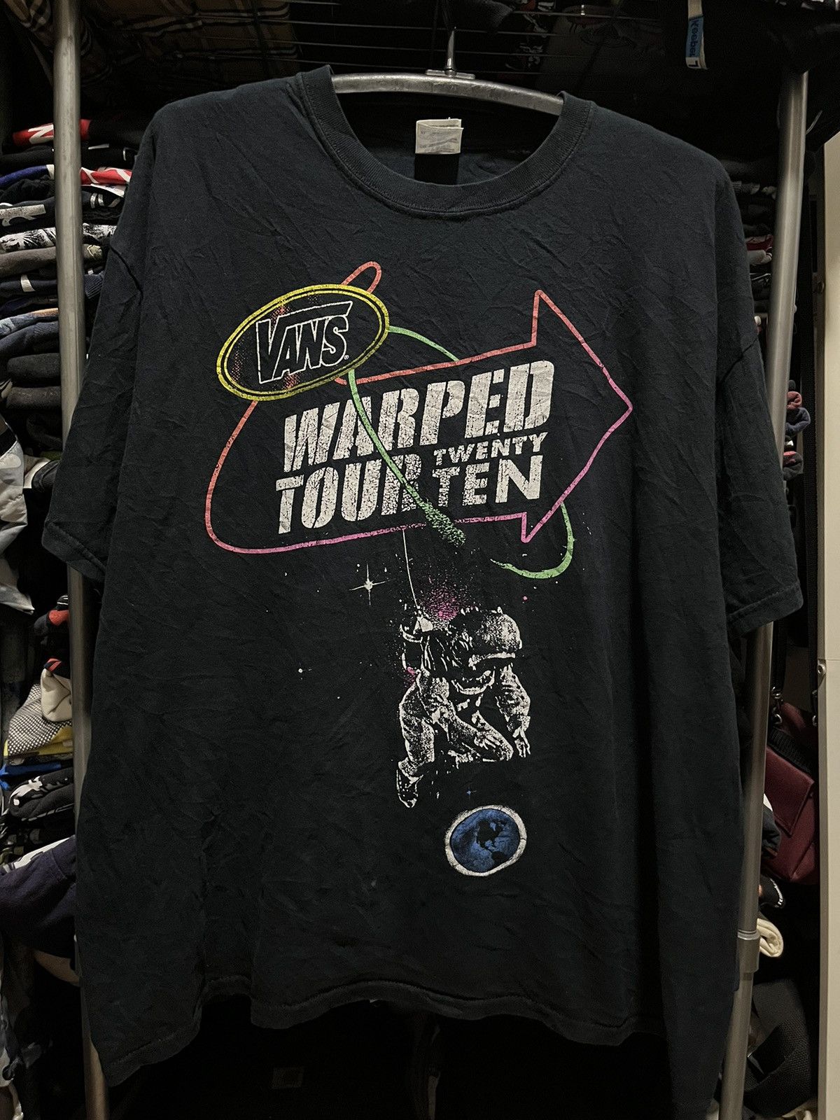 Band Tees Vans Warped Tour Twenty Ten Promo Tee 2010s Size US XL / EU 56 / 4 - 1 Thumbnail