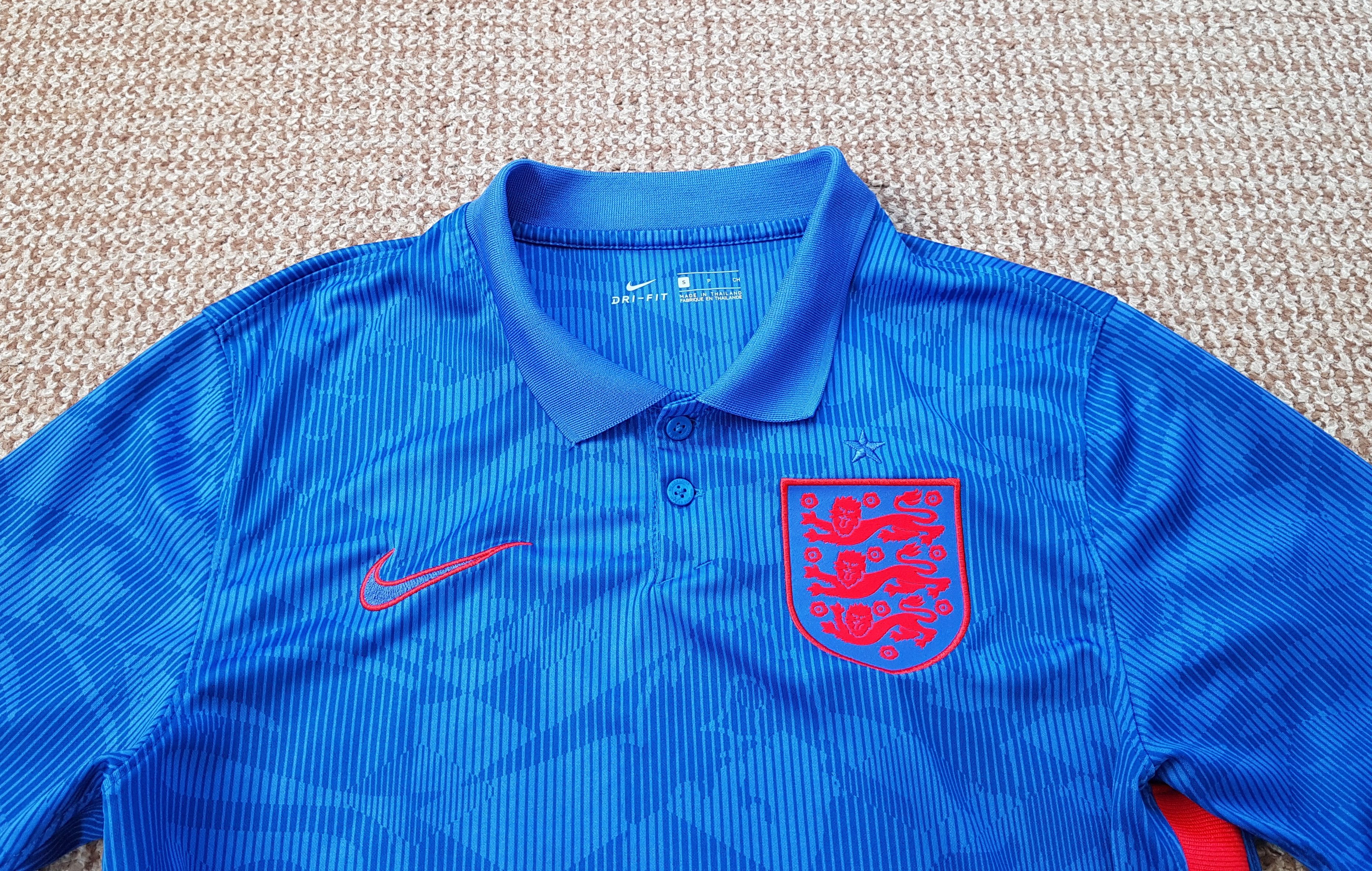 Nike Nike England National 2020-22 Football Soccer Jersey Away Size US S / EU 44-46 / 1 - 3 Thumbnail