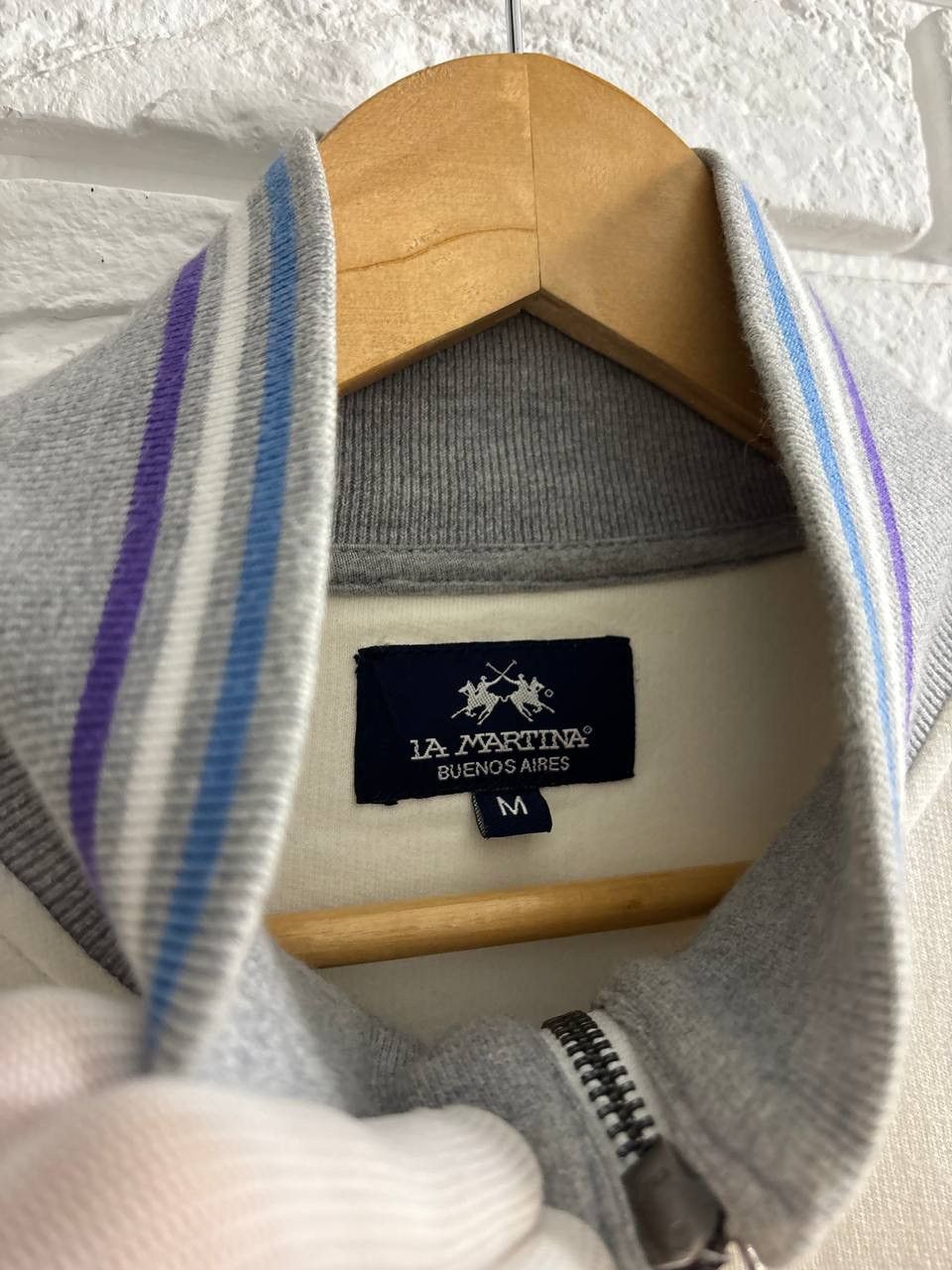 La Martina La Martina zip-up hoodie vintage American Polo Size US M / EU 48-50 / 2 - 12 Thumbnail