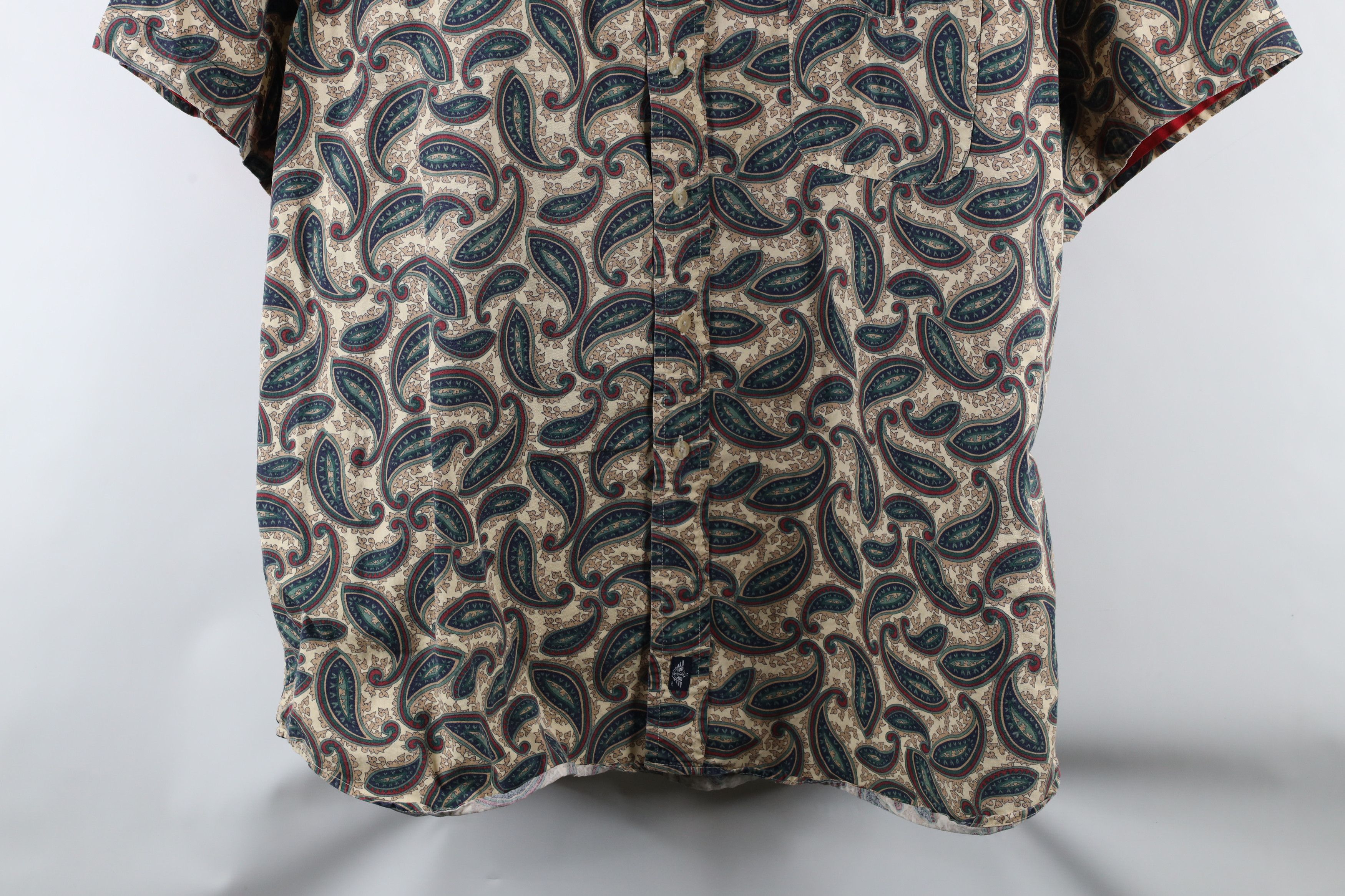 Vintage Vintage 90s Streetwear Short Sleeve Button Shirt Cotton Size US XXL / EU 58 / 5 - 3 Thumbnail