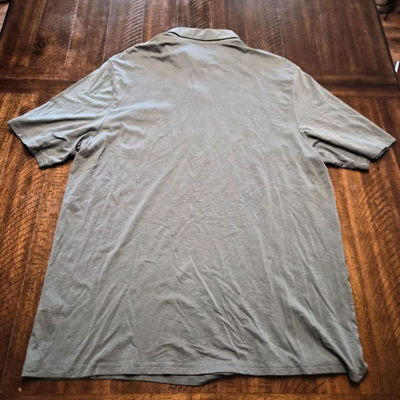 Vintage Criquet Polo Shirt Men’s XL Green Pima Cotton Blend Short Sleeve Golf G204 Shirt Mens XL Regular Collar Button Solid Green 90s? Size US XXL / EU 58 / 5 - 5 Thumbnail