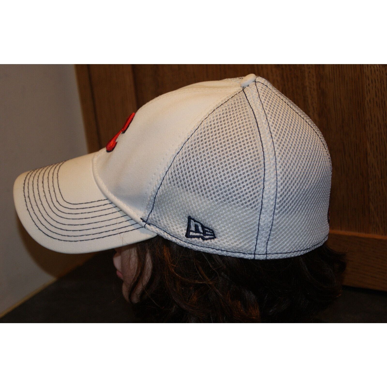 New Era VTG Y2K Chicago Cubs White Stitch New Era M/L Fitted Hat Cap Size ONE SIZE - 5 Thumbnail