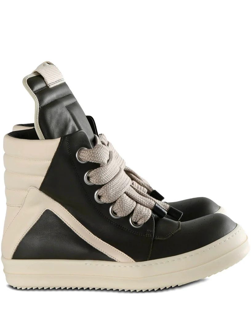 FW25 CONCORDIANS JUMBOLACE GEOBASKET IN FOREST GREEN/MILK