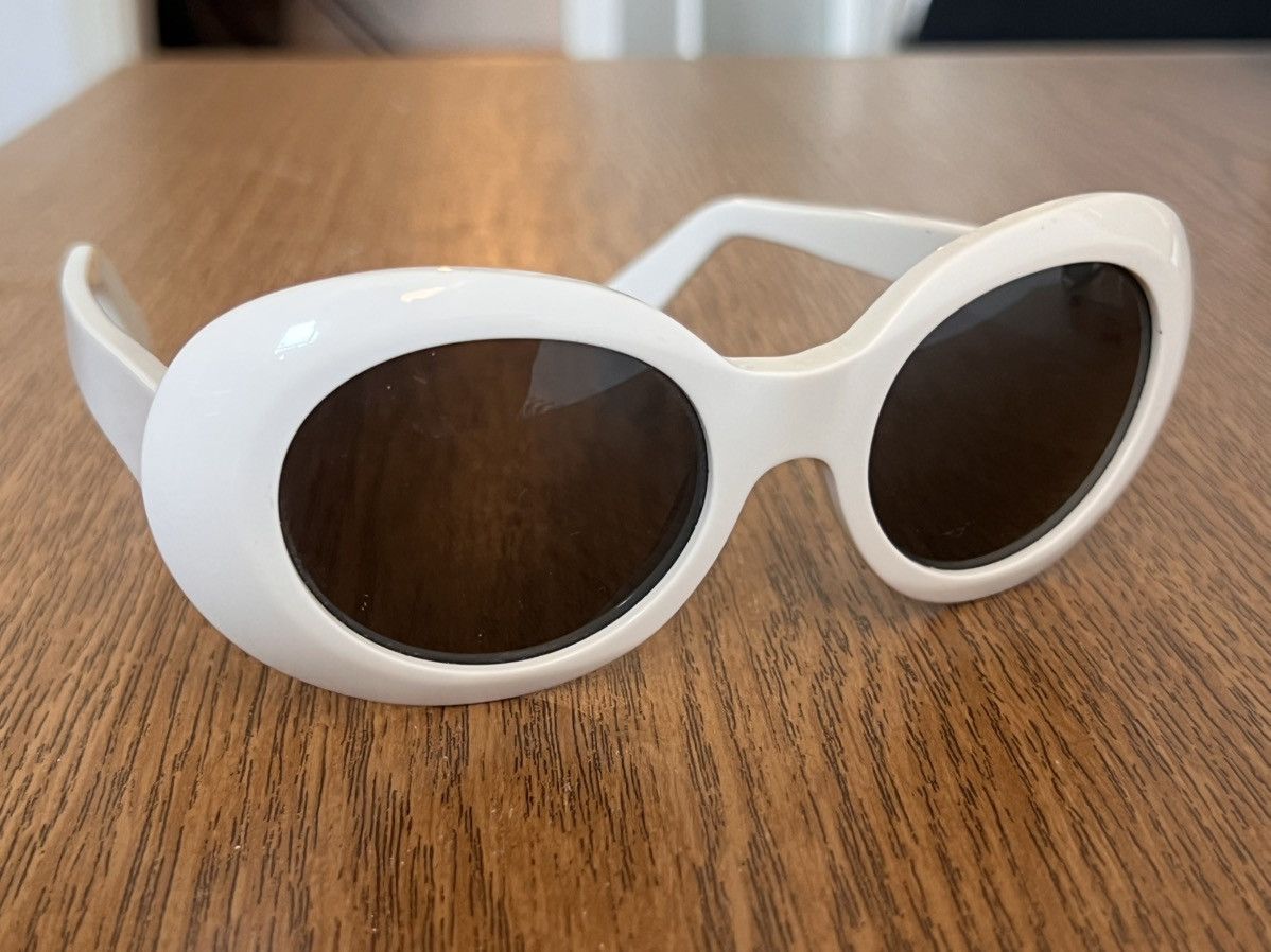 Acne Studios Acne Studius Mustang Sunglasses White Size ONE SIZE - 2 Thumbnail