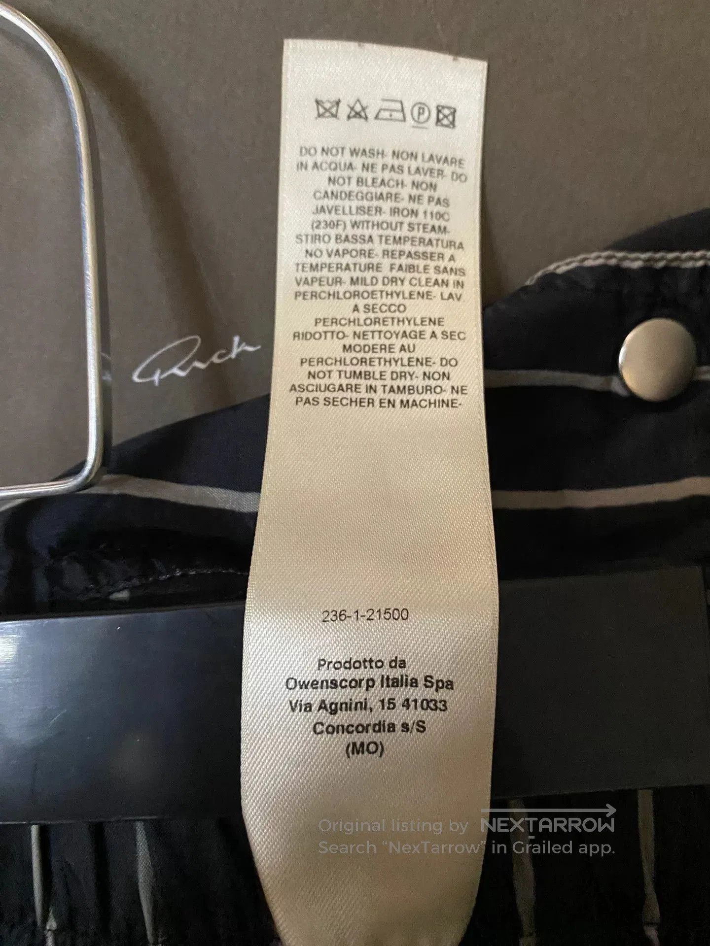 Rick Owens rick owens 23ss striped wide. Size US 38 / EU 54 - 4 Thumbnail