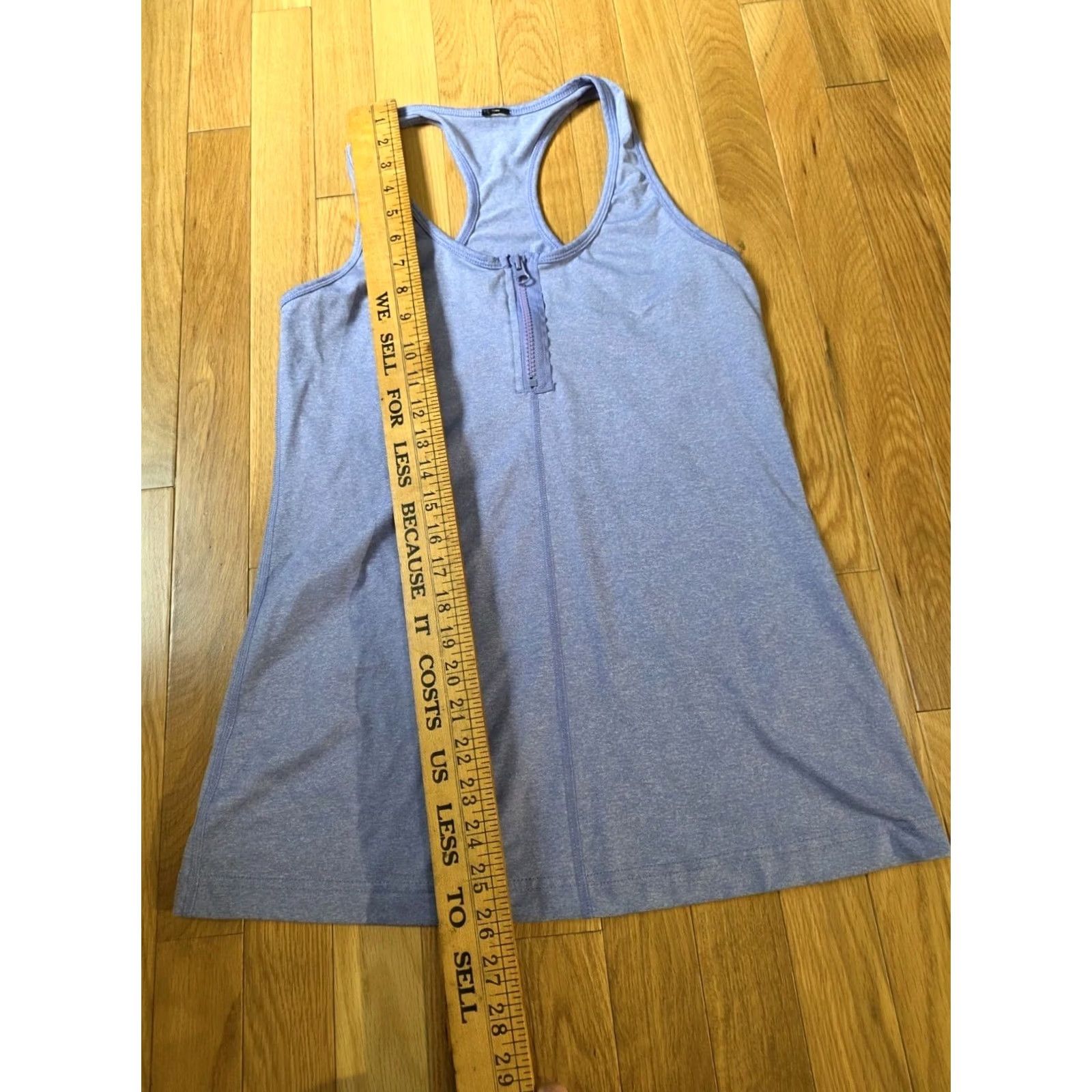 Vintage 90 Degree By Reflex Tank Top Womens Size XS Purple 1/4 Zip Racerback Sleeveless Spr/Sum/Fall Activewear Yoga Womens Size S / US 4 / IT 40 - 5 Thumbnail