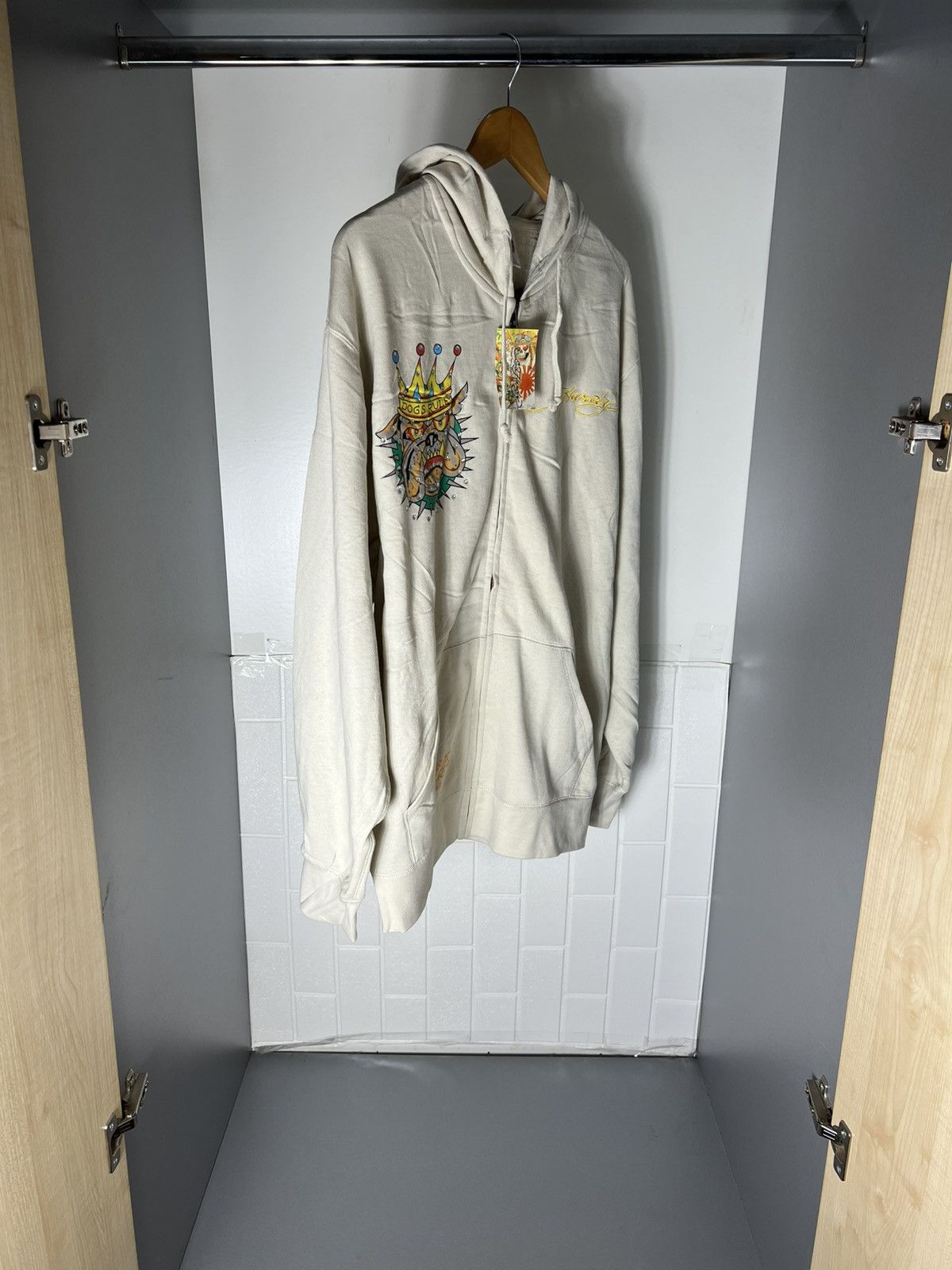 Ed Hardy VINTAGE ED HARDY BY CHRISTIAN AUDIGIER DESIGNER JAPANESE Y2K Size US XXL / EU 58 / 5 - 12 Thumbnail