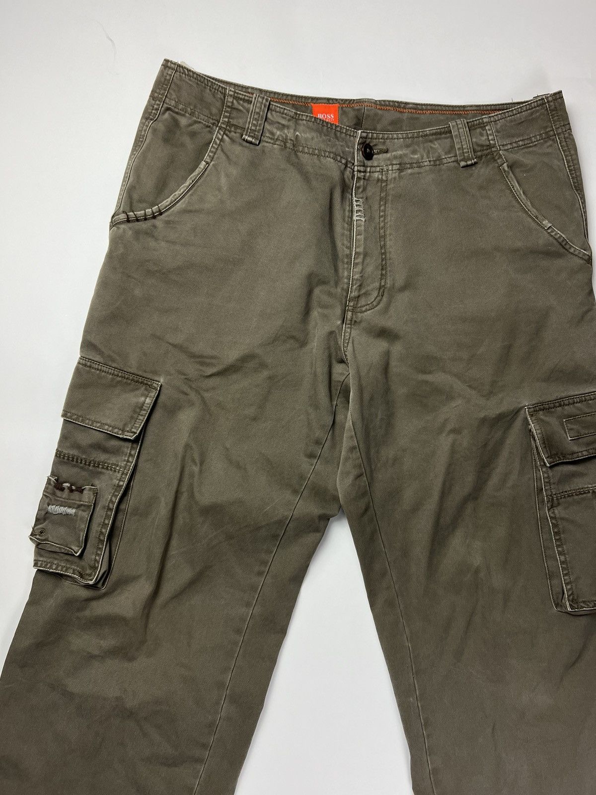 Hugo Boss Boss Hugo Boss Men's Cargo Pants vintage look,oversized fit Size US 37 - 3 Thumbnail