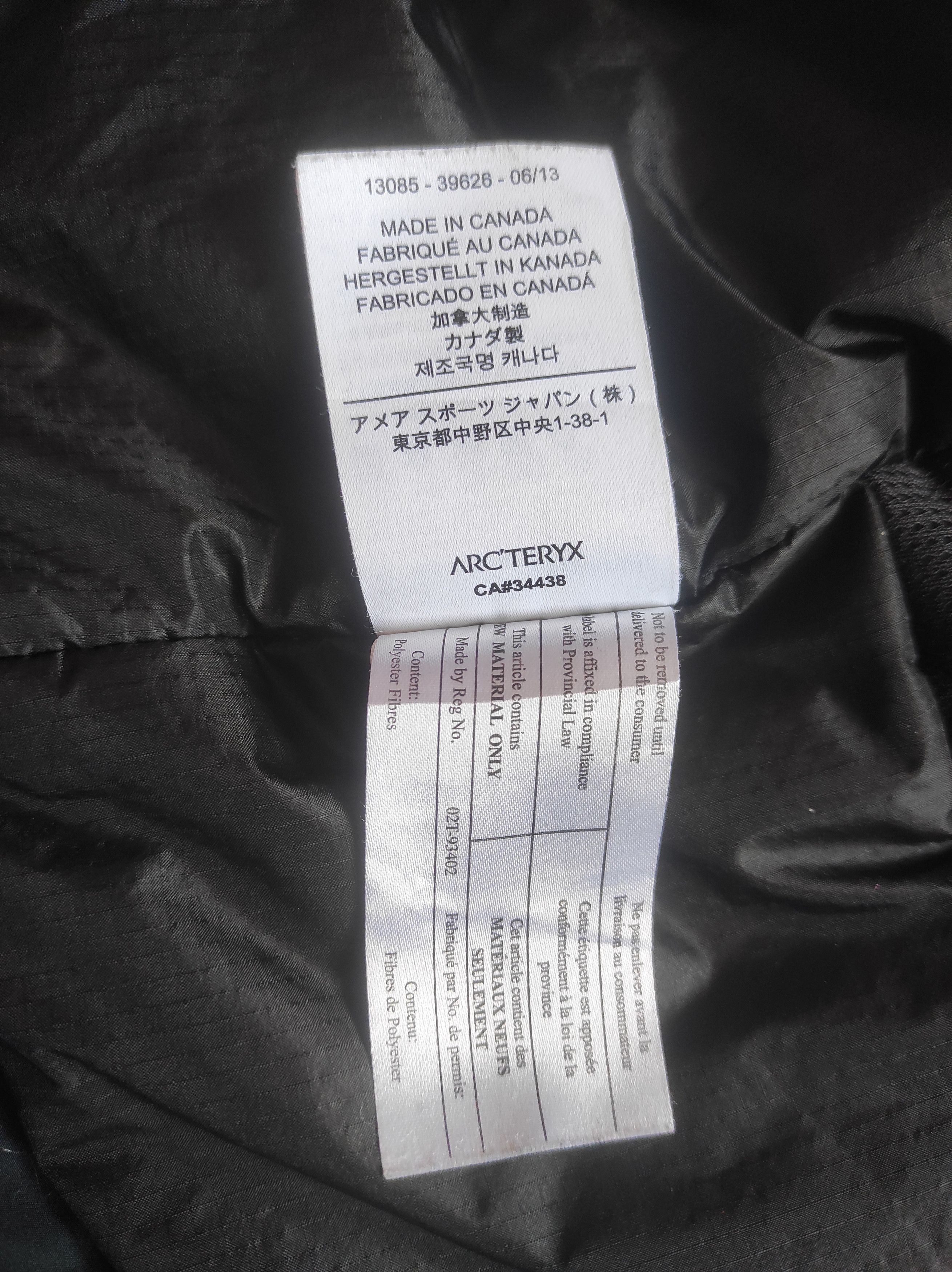 Arc'teryx arcteryx fission SL goretex insulated jacket 06/2013 Size US XL / EU 56 / 4 - 16 Thumbnail