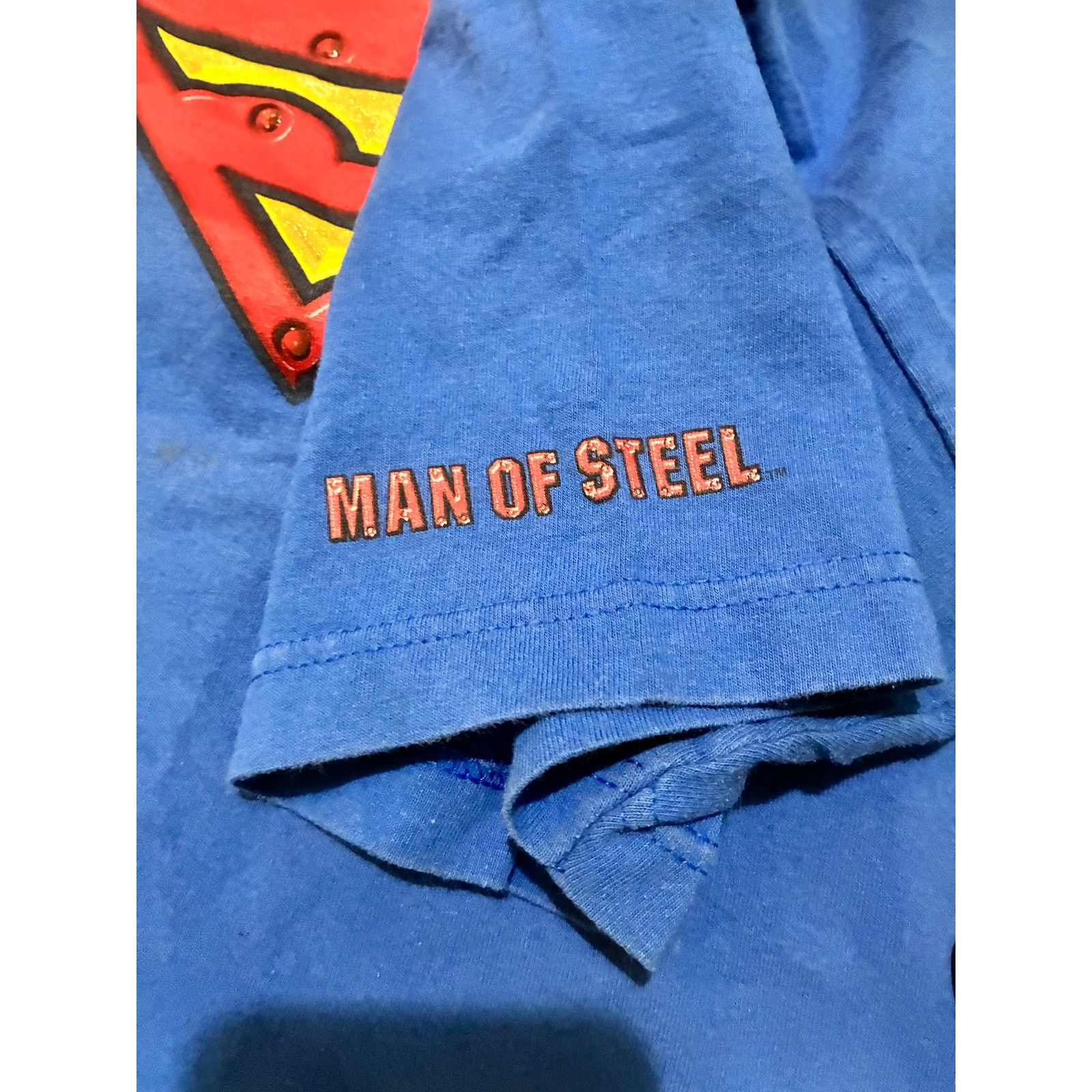 Other Retro Superman T-Shirt Y2K Blue Man of Steel Size XL Size US XL / EU 56 / 4 - 6 Thumbnail