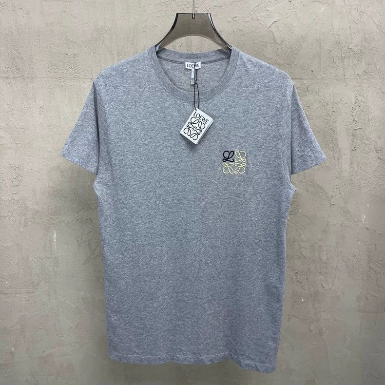 Loewe Loewe Gray Embroidered Logo Short Sleeve T-Shirt-dmc Size US XS / EU 42 / 0 - 1 Thumbnail