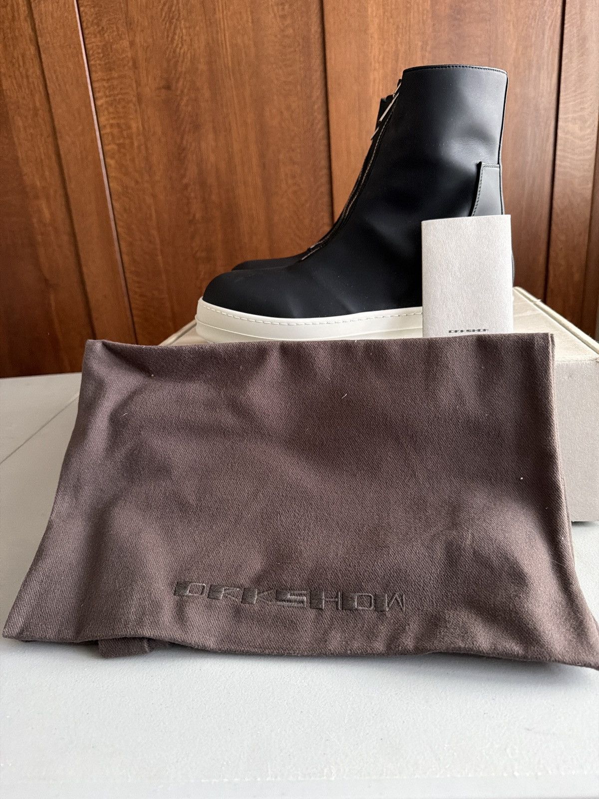 Rick Owens Drkshdw Rick Owens Zip Front Sneaker Size US 9 / EU 42 - 3 Thumbnail