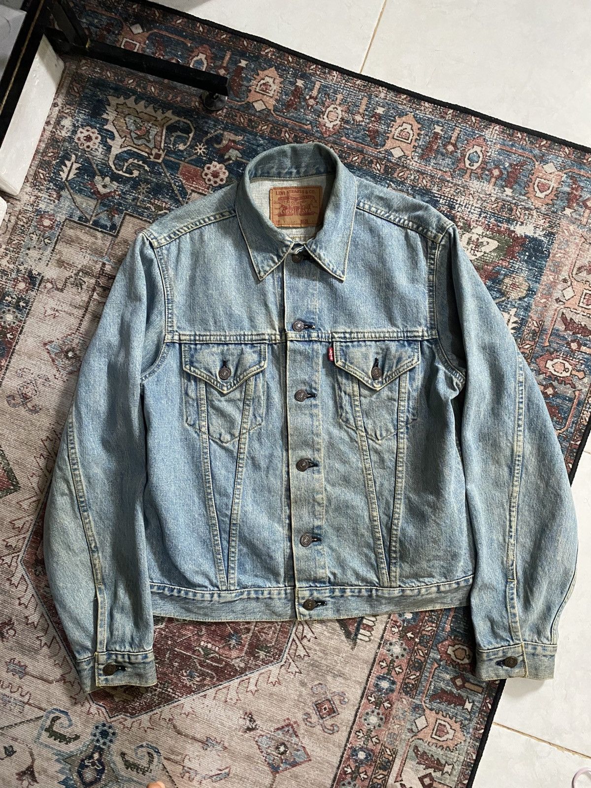 LVC LVC Big E type III Denim Jacket Lot 71557 Size US M / EU 48-50 / 2 - 1 Thumbnail