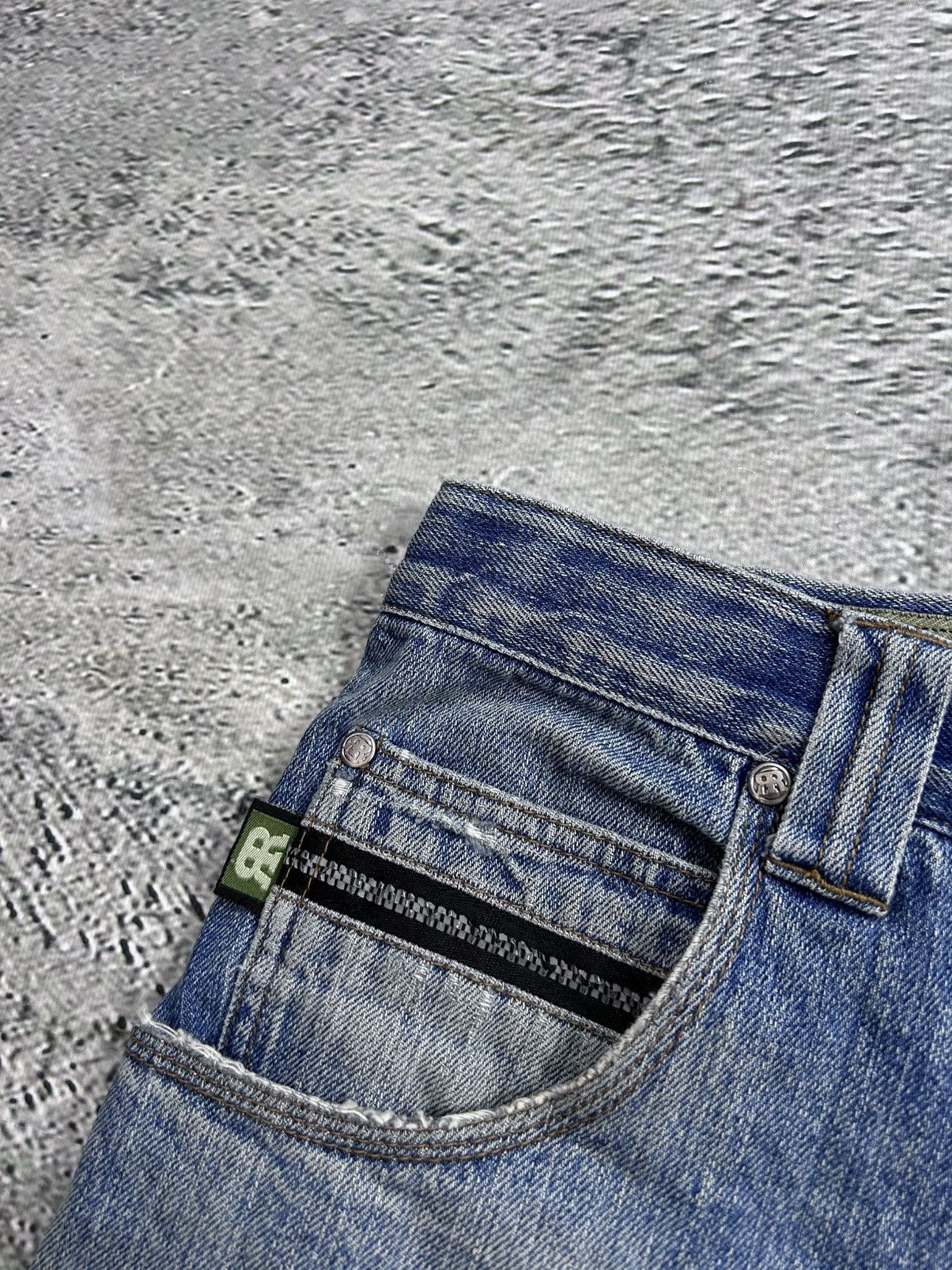 Pelle Pelle × Vintage Pelle Pelle vintage blue jeans Richroot Y2K baggy denim Size US 32 / EU 48 - 9 Thumbnail