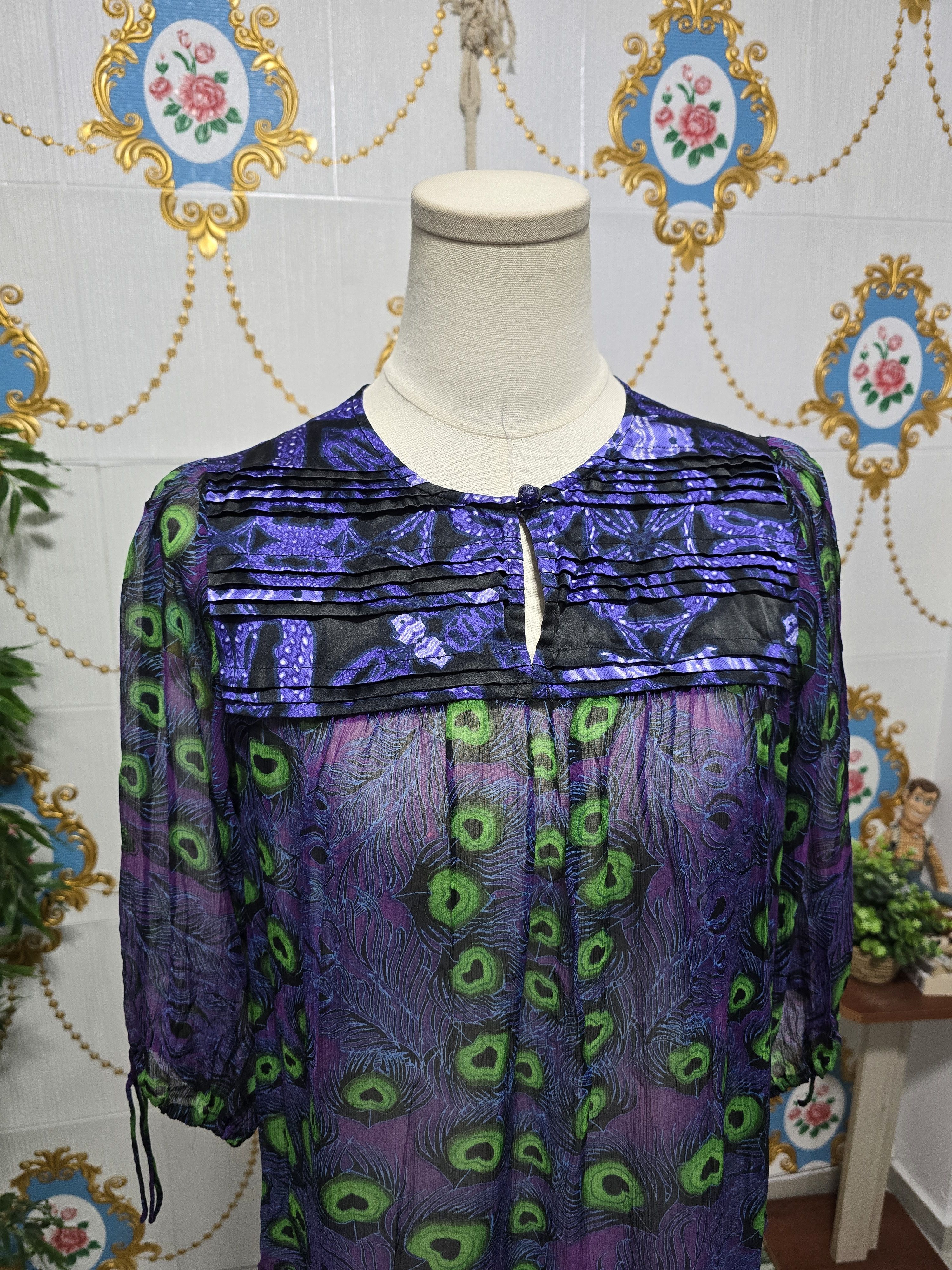 Custo Barcelona CUSTO BARCELONA vintage 100% silk size 2( small) ok for m Size S / US 4 / IT 40 - 3 Thumbnail