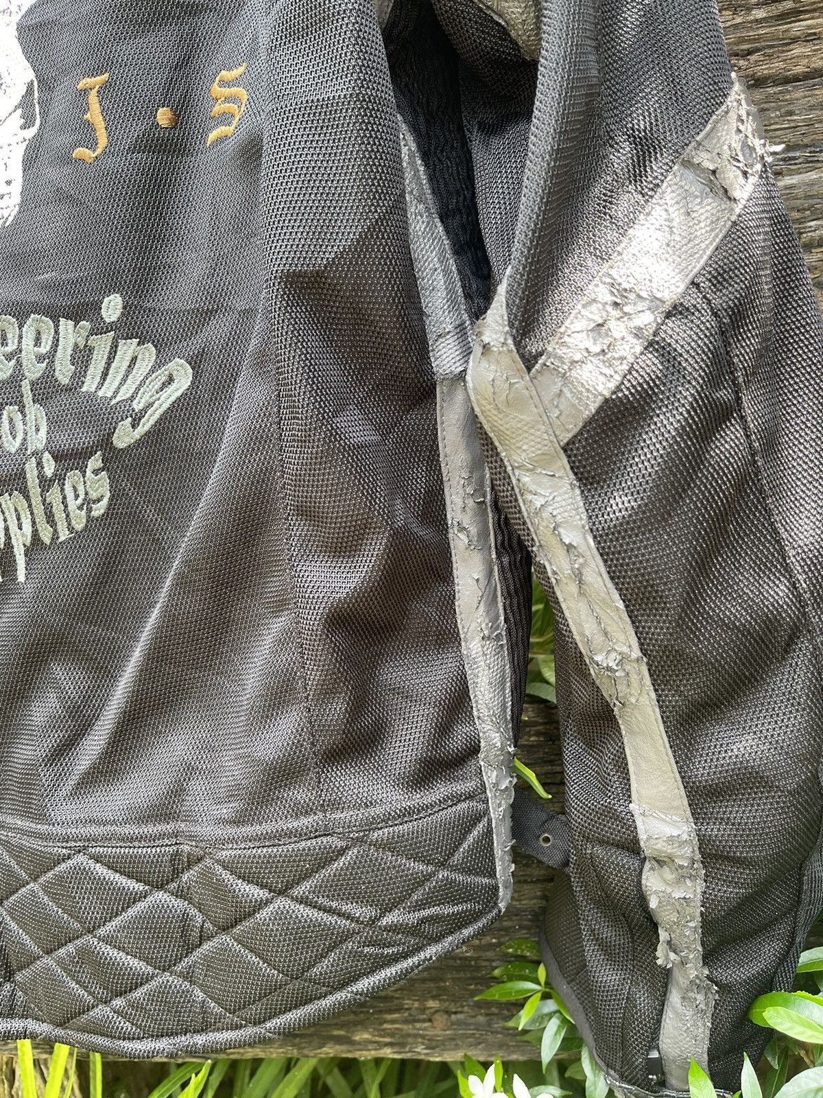 Vintage The Rumble Mesh Motorcycle Jacket California State Design Size US M / EU 48-50 / 2 - 4 Thumbnail