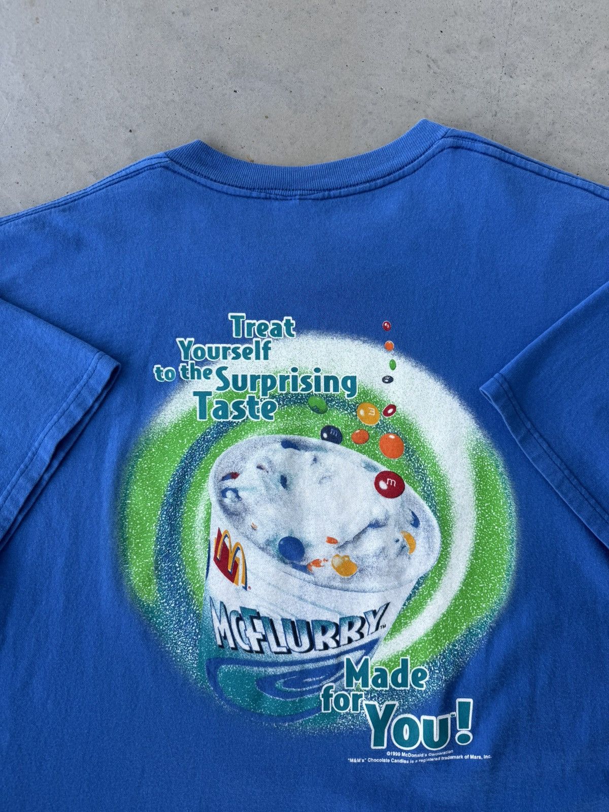 Vintage Vintage 90s McDonald’s McFlurry Promo T-Shirt Size US XL / EU 56 / 4 - 1 Thumbnail