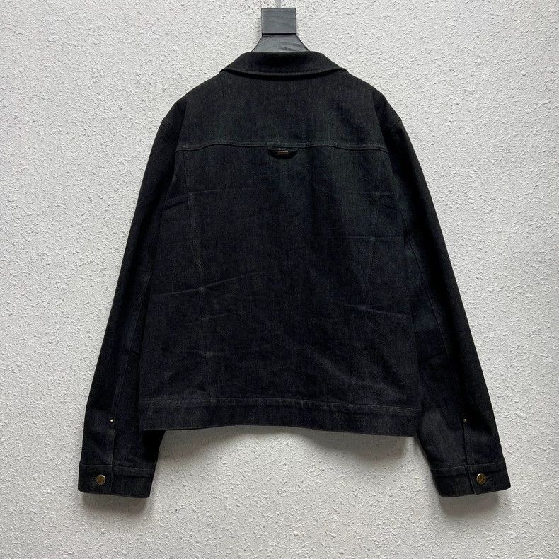 Louis Vuitton Louis Vuitton Dark Pattern Denim Jacket Size 56-2506 Size US XXL / EU 58 / 5 - 2 Thumbnail