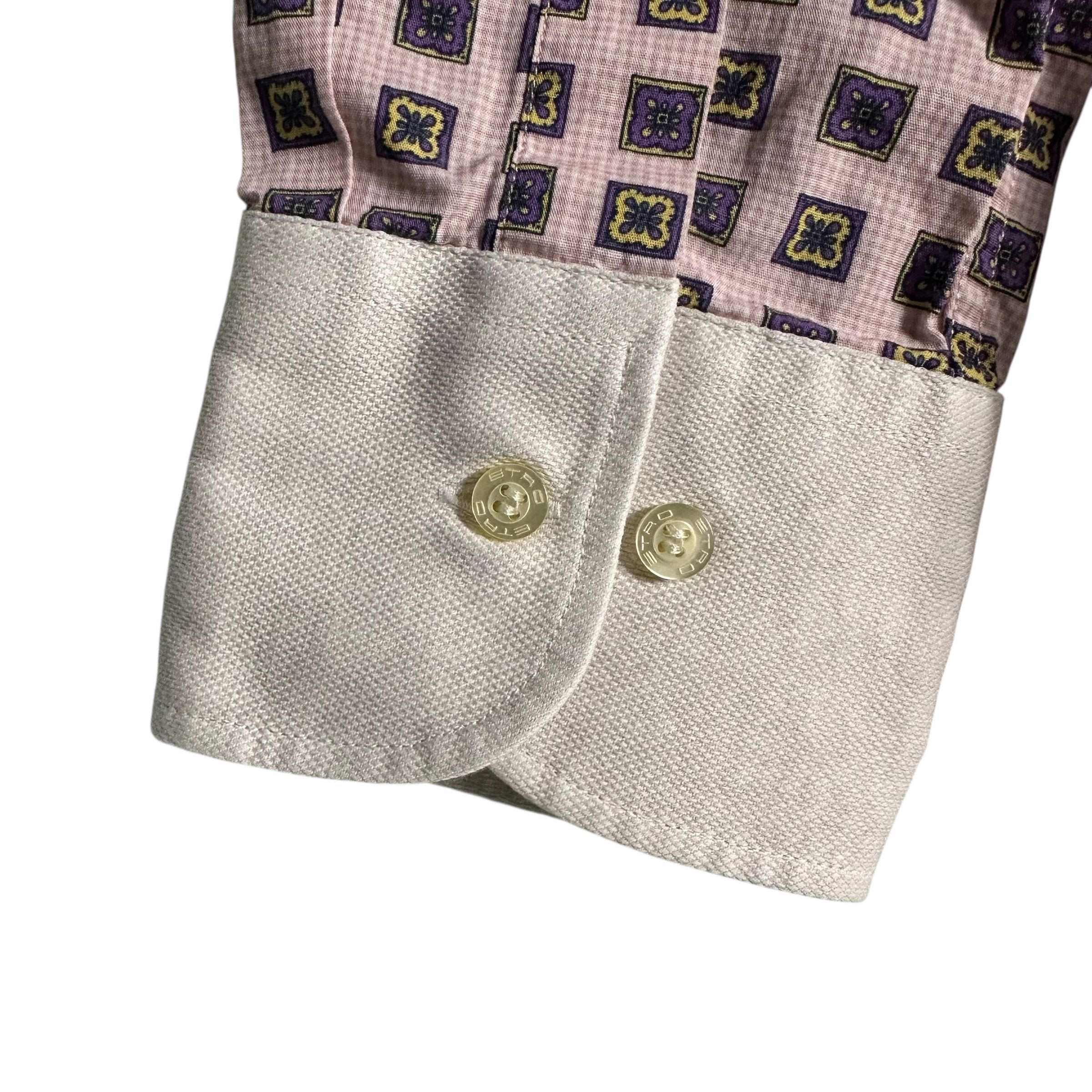Etro 🔥RARE🔥Vintage Etro OVP Button Up Shirt Made in Italy Size US XXS / EU 40 - 5 Thumbnail