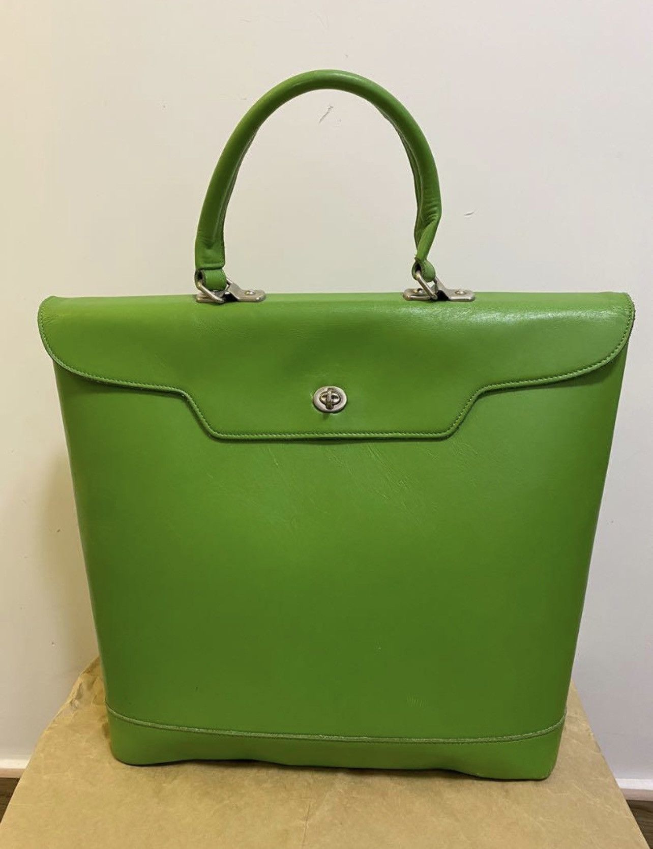 Comme des Garcons 🔥 Vintage Comme des Garçons green leather bag Size ONE SIZE - 2 Thumbnail