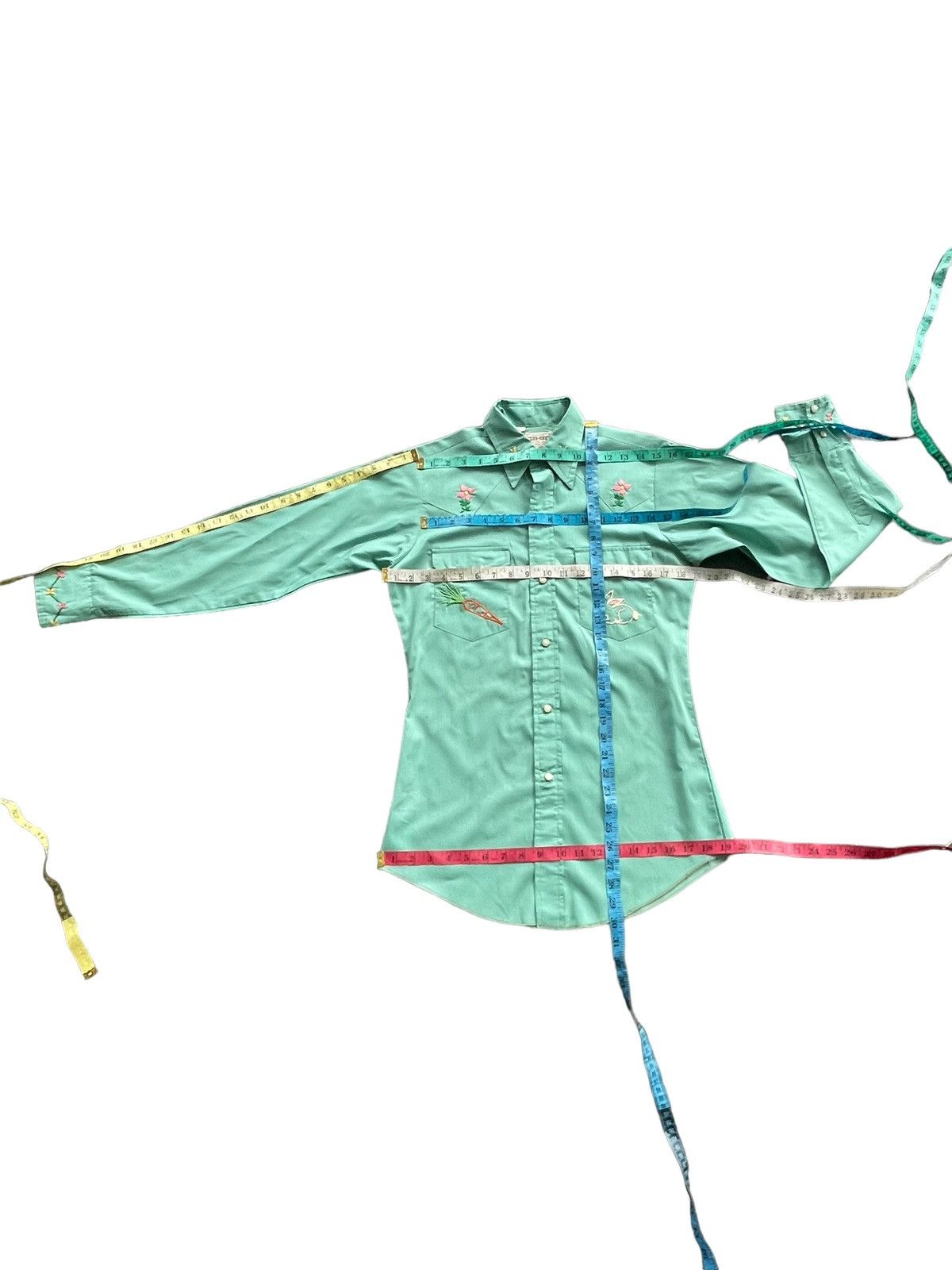 Vintage Vintage 70’s Washington Dee Cee Western Shirt Size US S / EU 44-46 / 1 - 9 Thumbnail