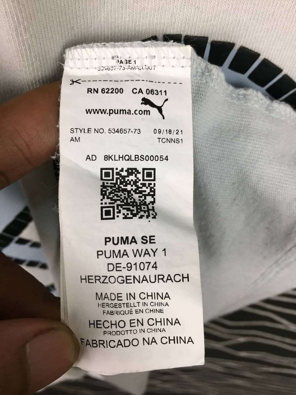 Puma Puma x PRONOUNCE Infinity Knot Graphic Tee Size US S / EU 44-46 / 1 - 19 Thumbnail