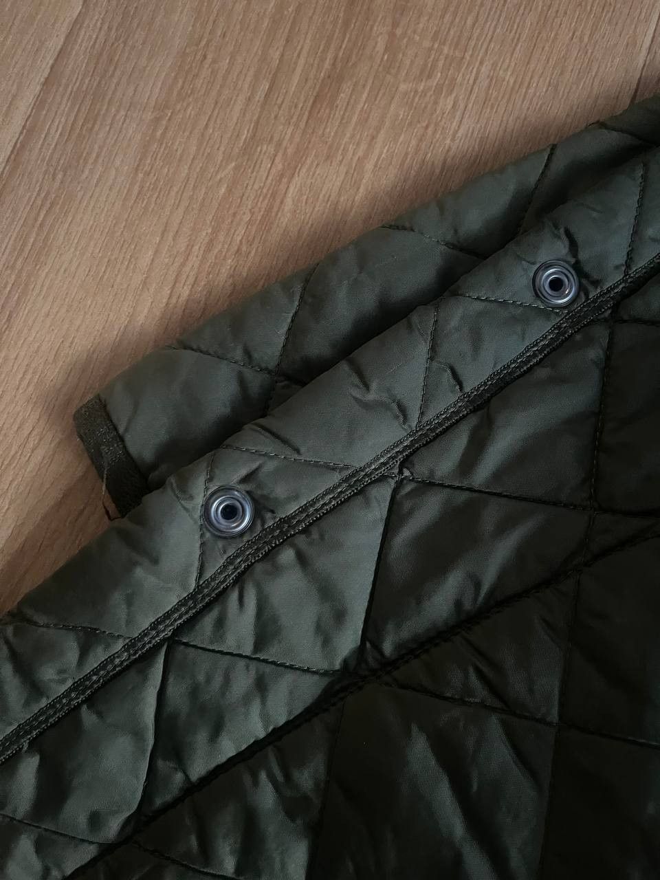 Barbour × Vintage Quilted Bomber Jacket Barbour Size YM Size S / US 4 / IT 40 - 16 Thumbnail