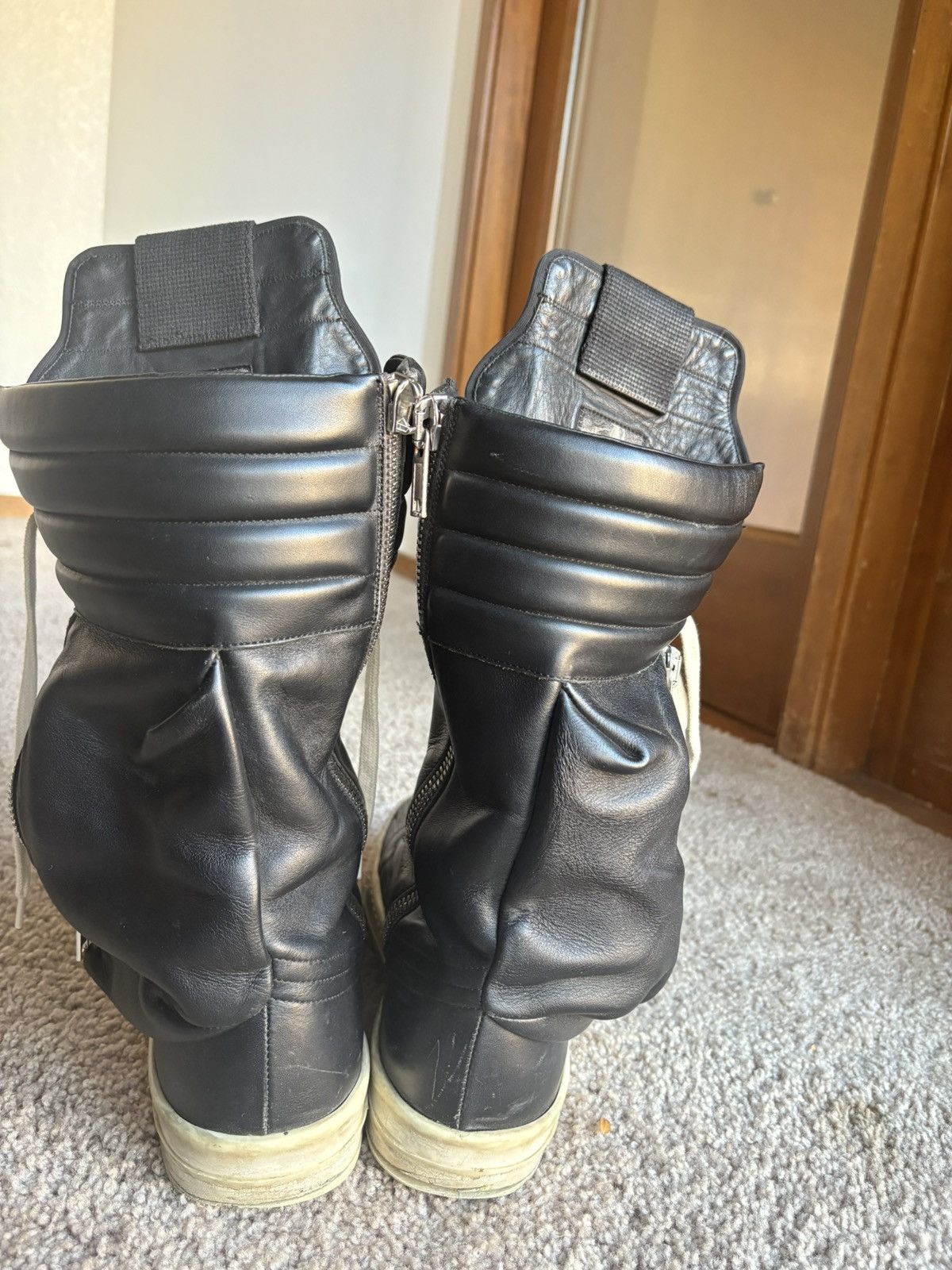 Rick Owens Rick owens leather cargobaskets Size US 11 / EU 44 - 4 Thumbnail