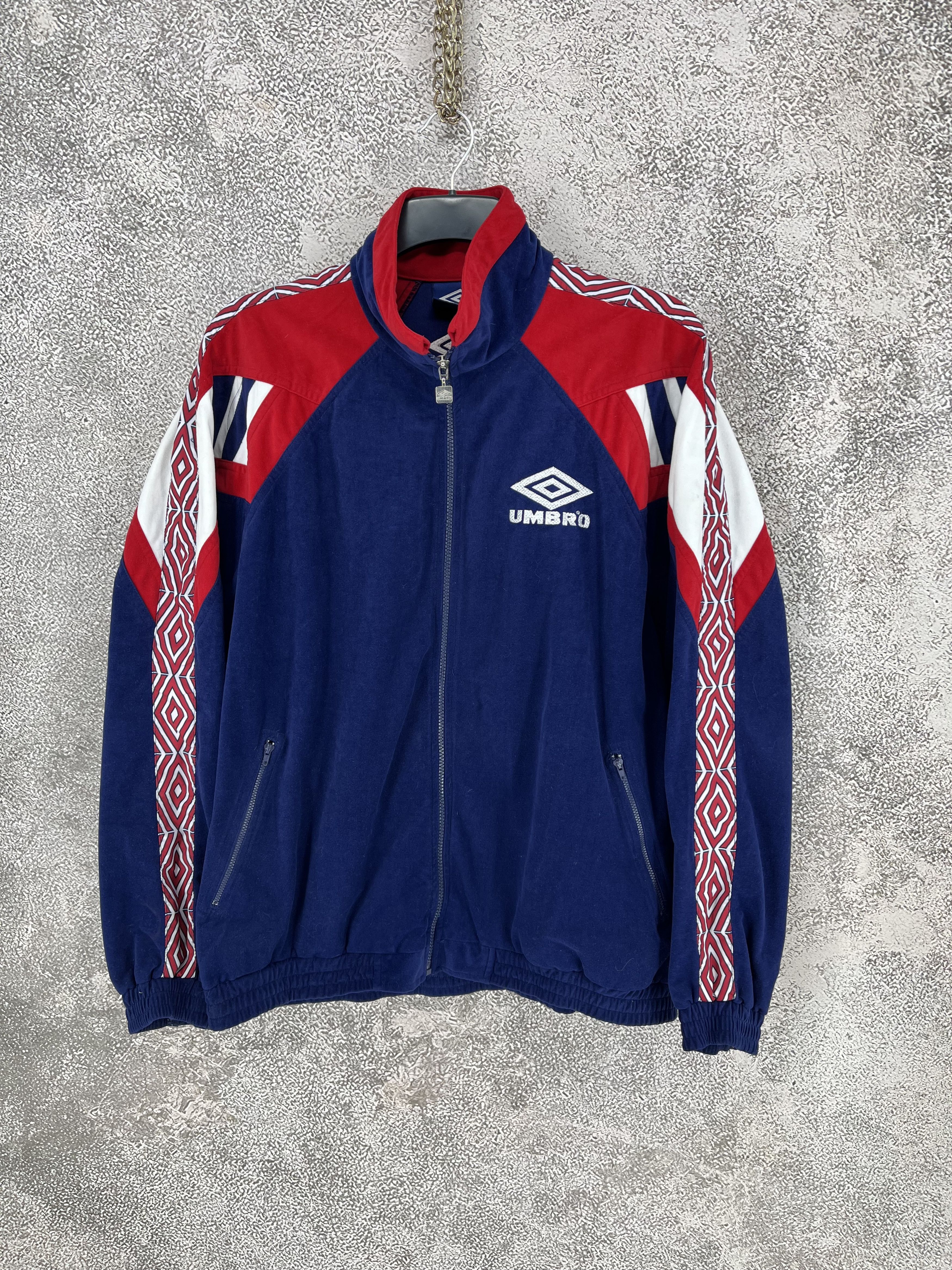 Umbro VERY RARE UMBRO VELOURS FC MANCHESTER UNITED Size US L / EU 52-54 / 3 - 2 Thumbnail