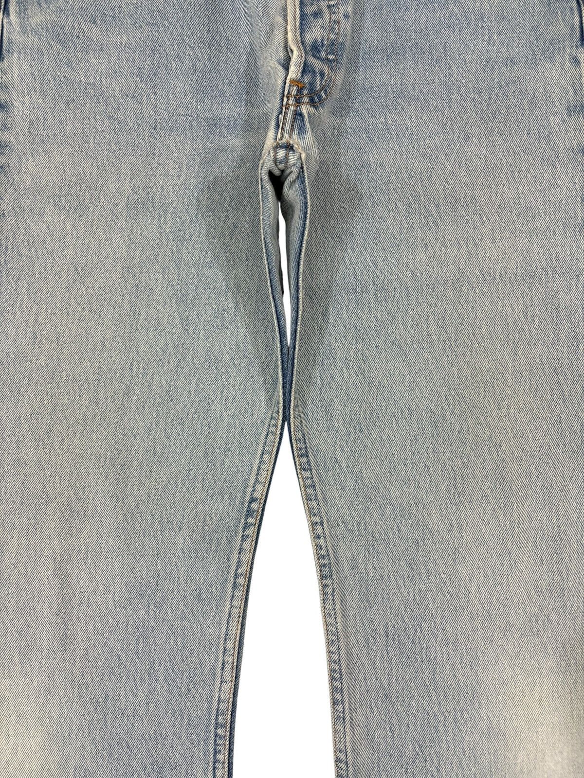 Levi's Vintage 90s Levis 501 Light Wash Distressed Jeans Size US 31 - 5 Thumbnail