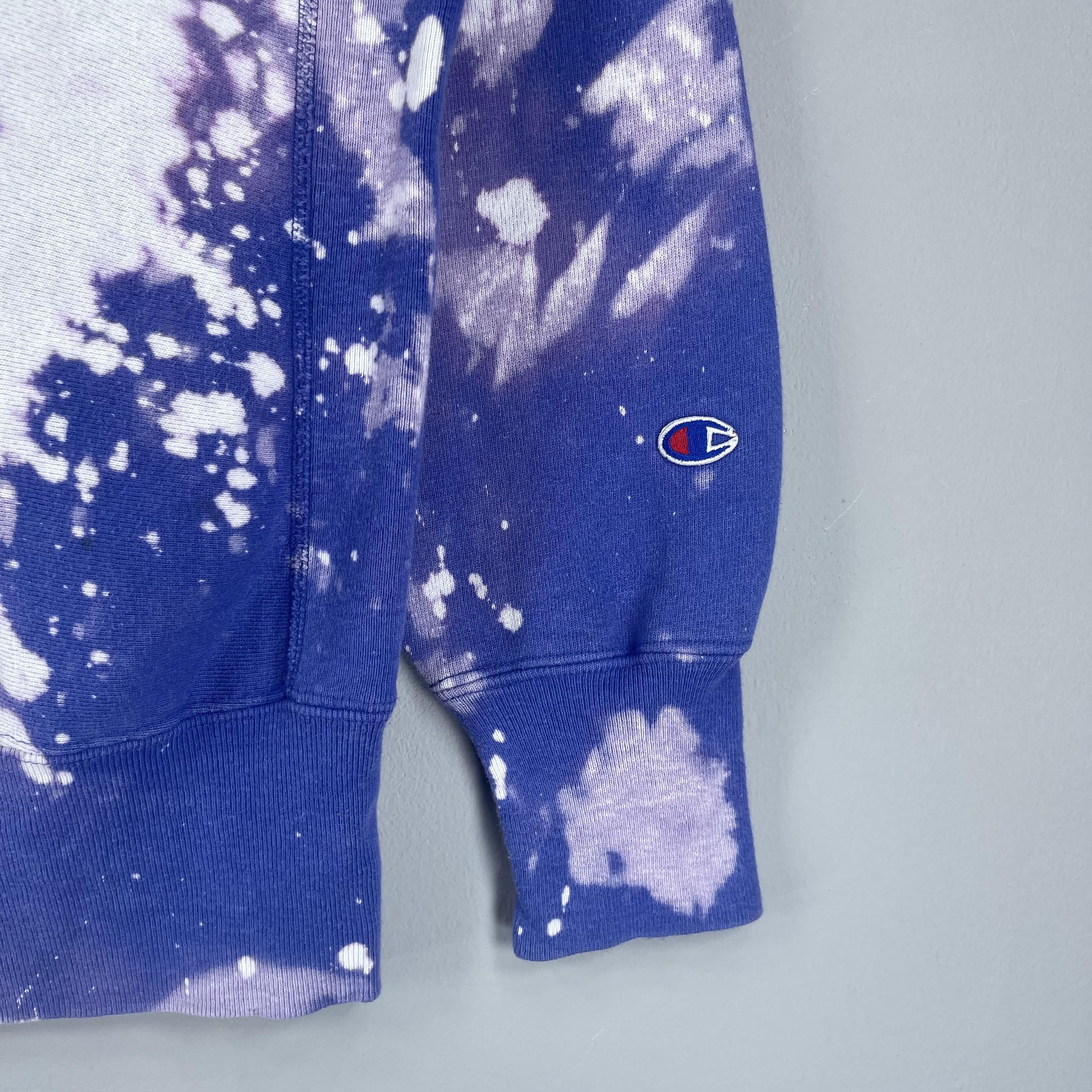 Champion Vintage 80's CHAMPION Distressed Bleached Sweatshirt Size US M / EU 48-50 / 2 - 3 Thumbnail