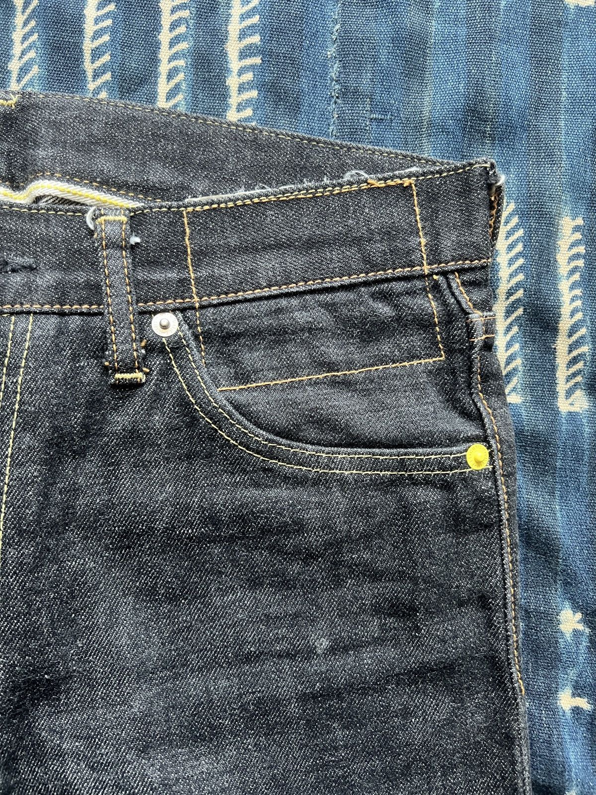Visvim Visvim Archive FLUXUS Serge De Nimes Black Jeans Size US 32 / EU 48 - 5 Thumbnail