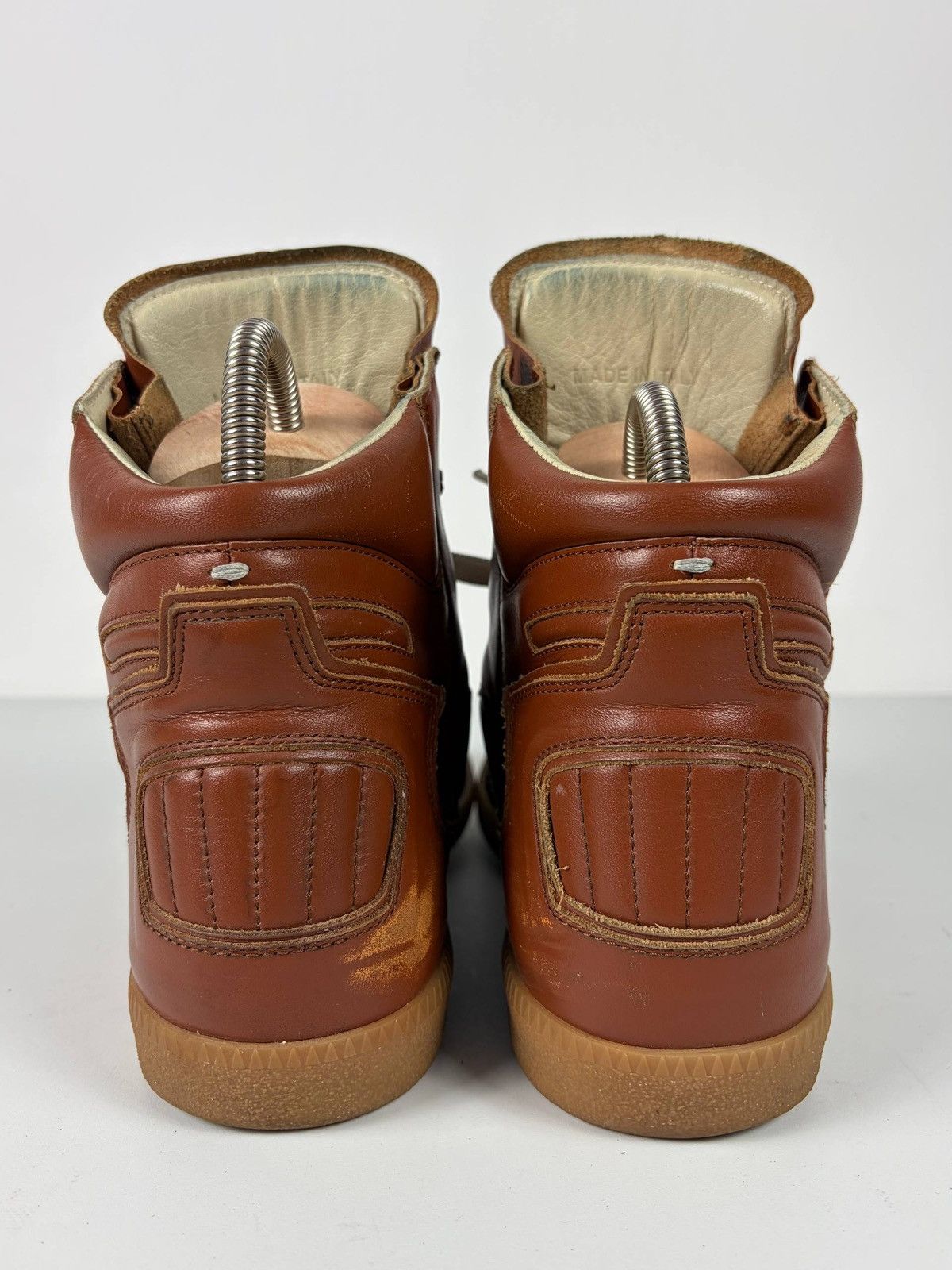 Maison Margiela 2012 Maison Margiela leather high top GAT Size US 8 / EU 41 - 8 Thumbnail