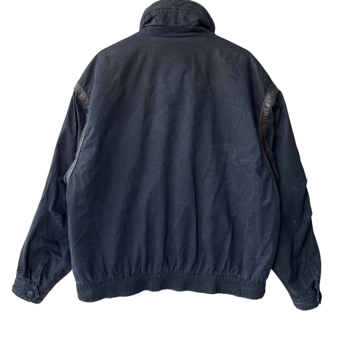 Vintage Rosner Germany Wax Coated Vintage 1980s Bomber Jacket Size US XL / EU 56 / 4 - 2 Thumbnail
