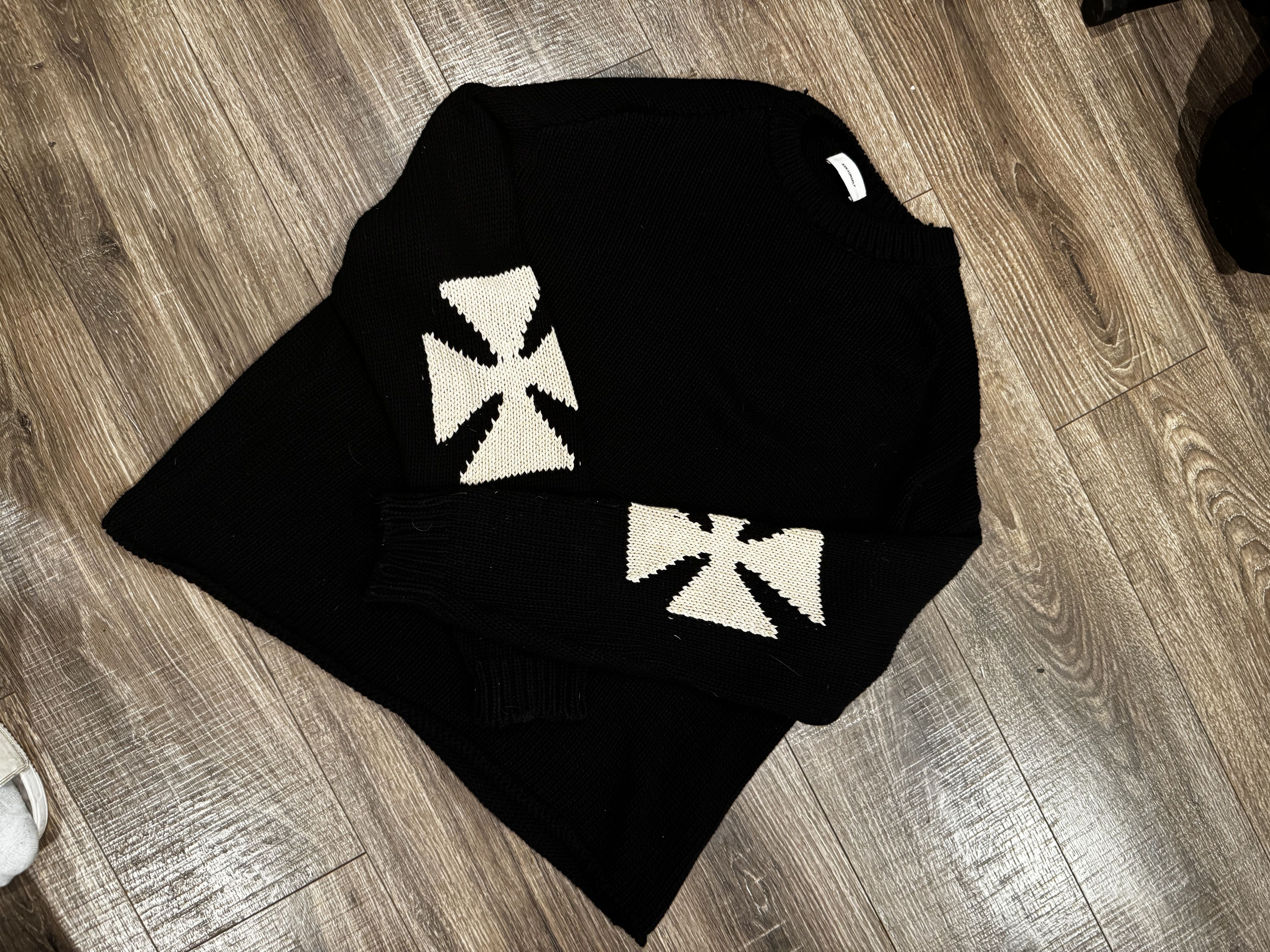 Askyurself Cross Knit Sweater Size US M / EU 48-50 / 2 - 5 Thumbnail