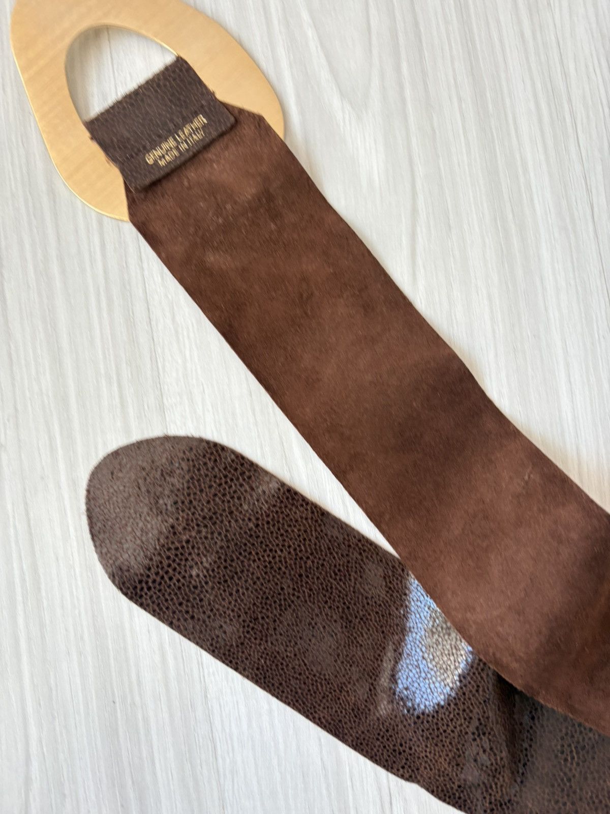 Vintage Italian belt Size ONE SIZE - 5 Thumbnail