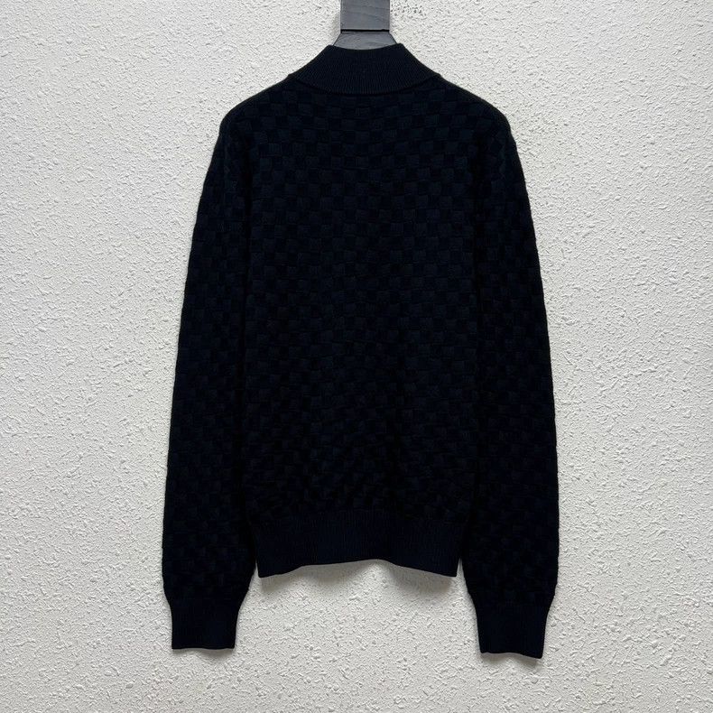 Louis Vuitton Louis Vuitton Checkerboard knit zip jacket Size US XS / EU 42 / 0 - 2 Thumbnail
