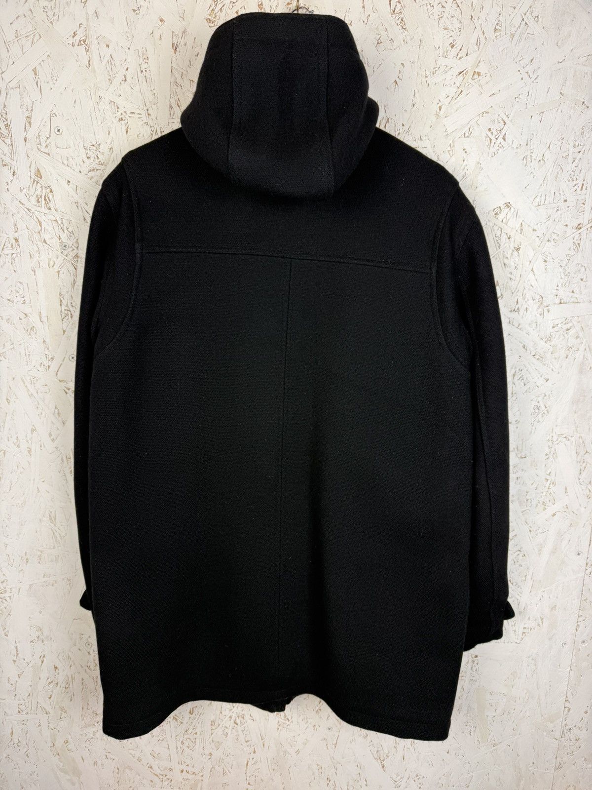 Schott Vintage Schott NYC Warren Wool Duffle Coat Black Size US XL / EU 56 / 4 - 4 Thumbnail