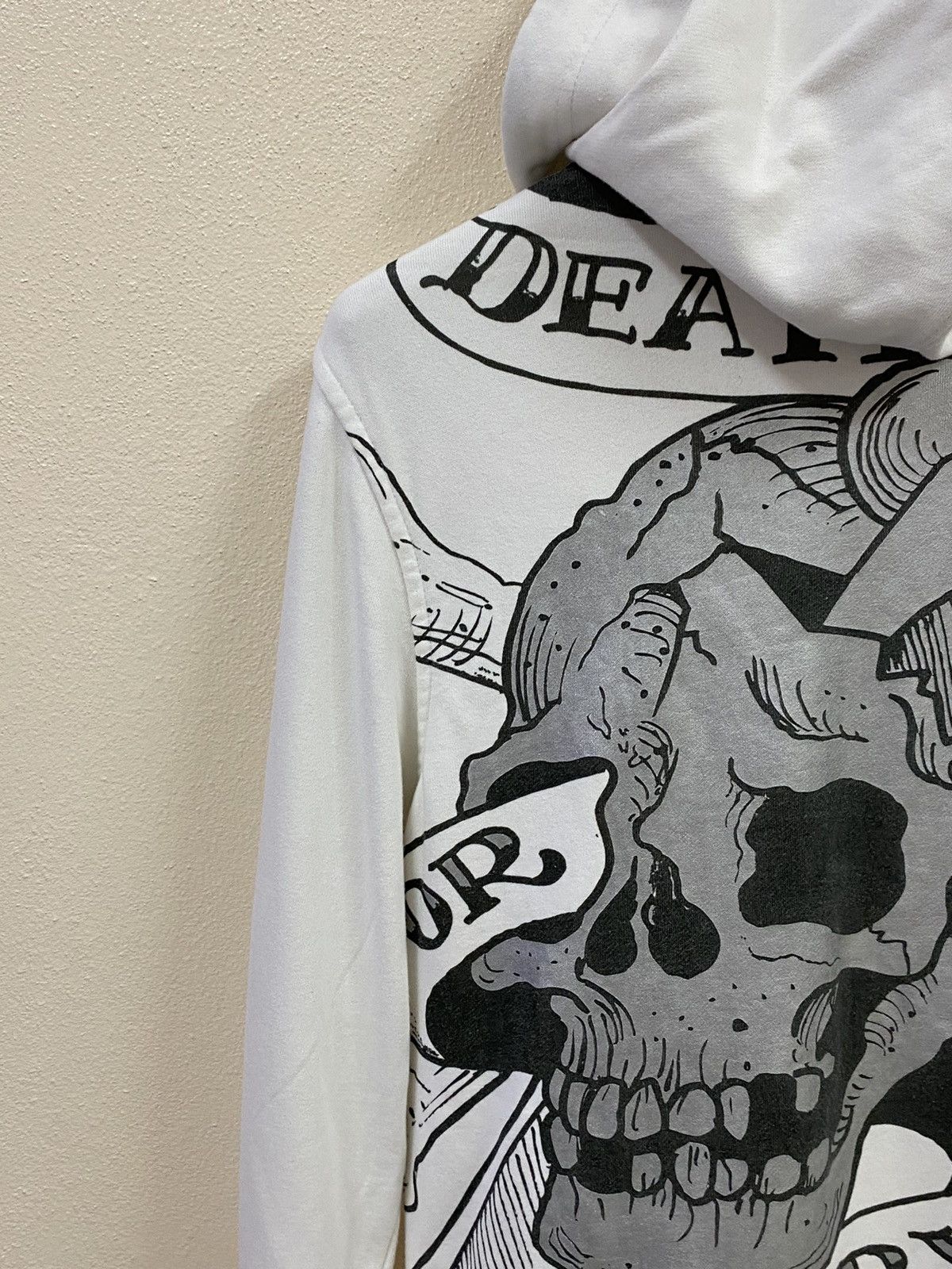 Ed Hardy Vintage Ed Hardy Skull Hoodie Zip Up Size US M / EU 48-50 / 2 - 3 Thumbnail