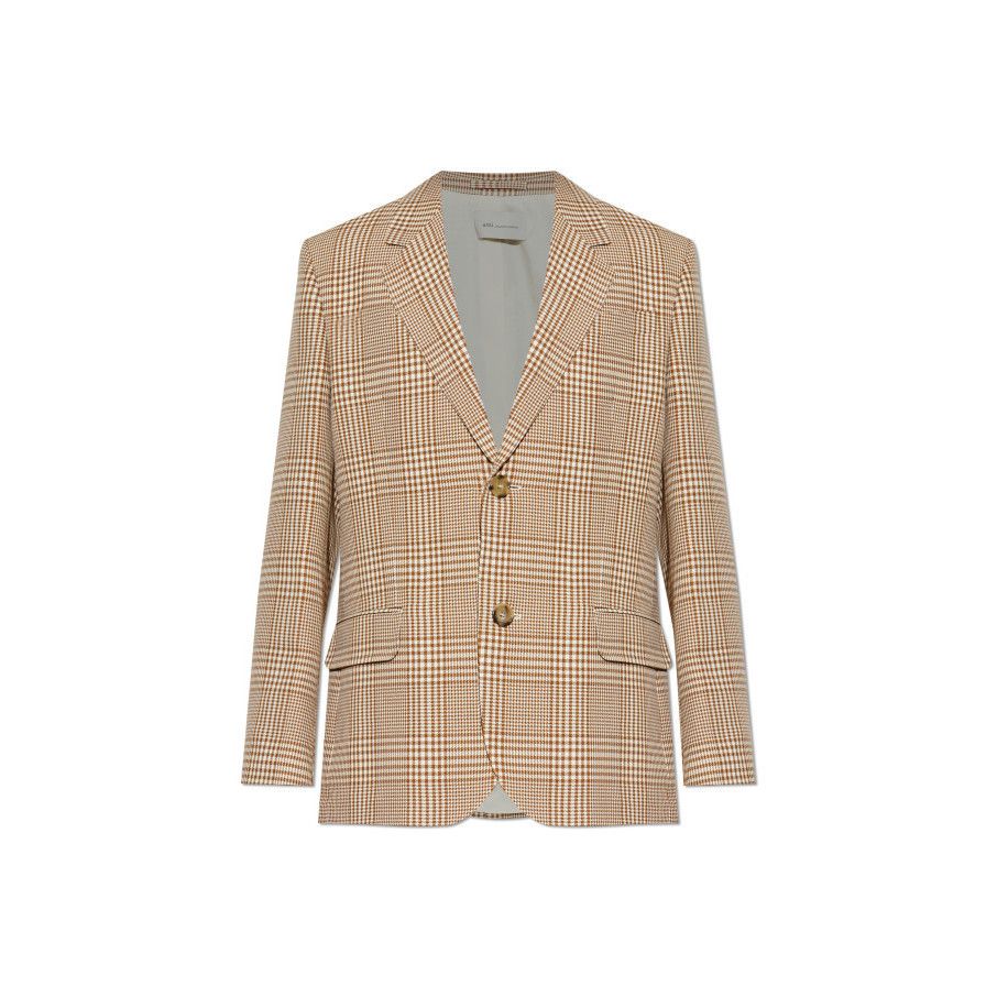 AMI AMI ALEXANDRE MATTIUSSI Brown Checked Blazer New & Authentic Size US M / EU 48-50 / 2 - 1 Preview