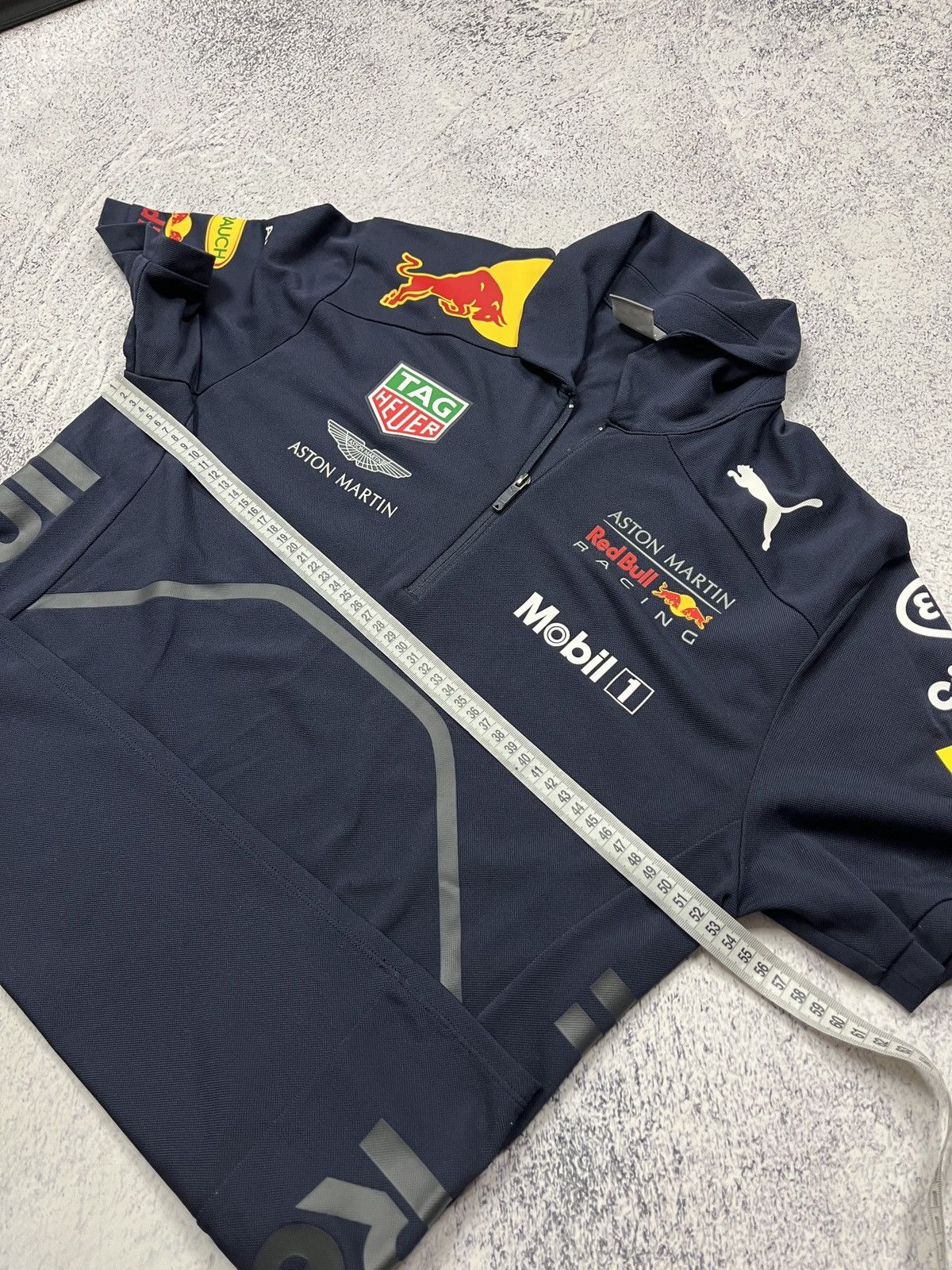 Puma × Red Bull Puma Red Bull Aston Martin Formula 1 Racing Polo T-Shirt Size US M / EU 48-50 / 2 - 13 Thumbnail