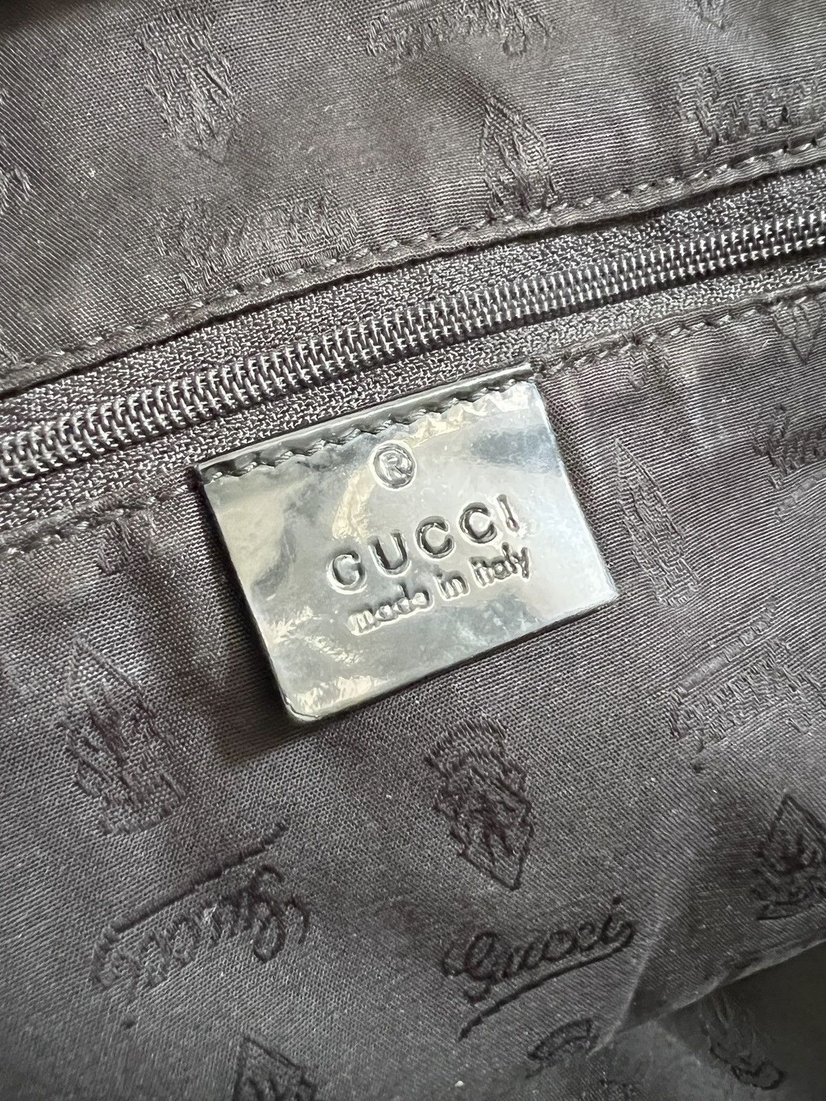 Gucci Gucci Black GG Canvas Jolie Tote Bag Size ONE SIZE - 13 Thumbnail